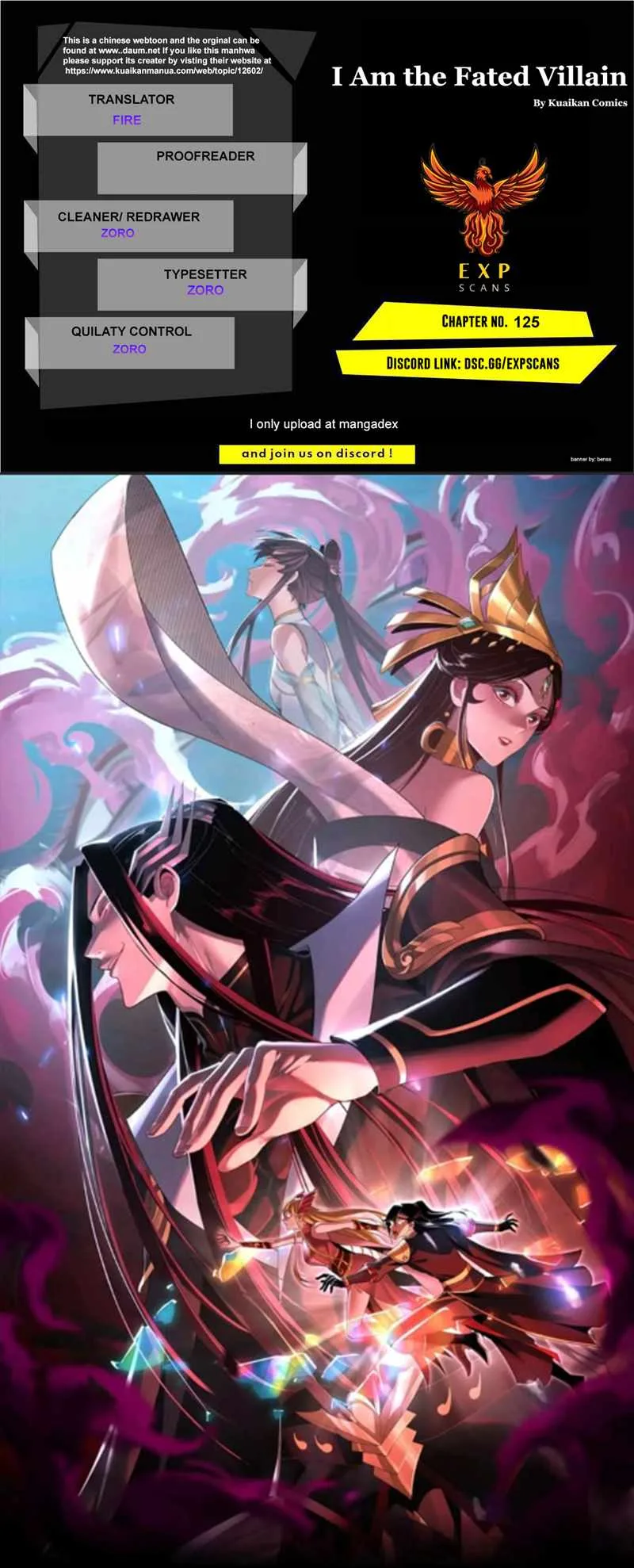 Me, The Heavenly Destined Villain Chapter 125 page 1