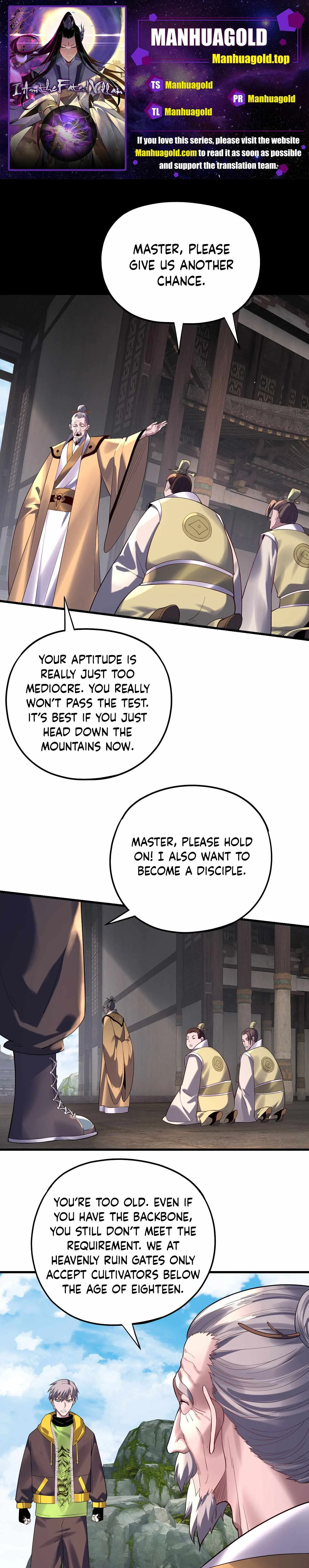 Me, The Heavenly Destined Villain Chapter 170 page 1