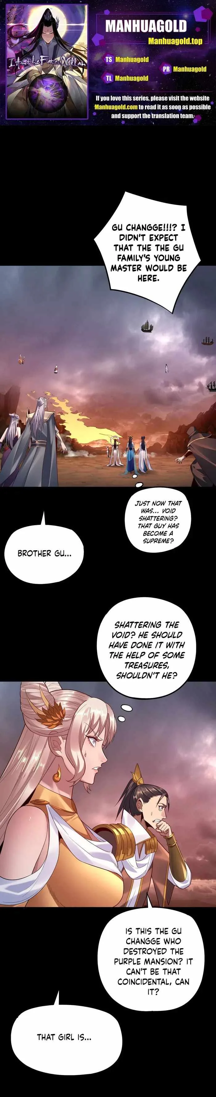 Me, The Heavenly Destined Villain Chapter 182 page 1