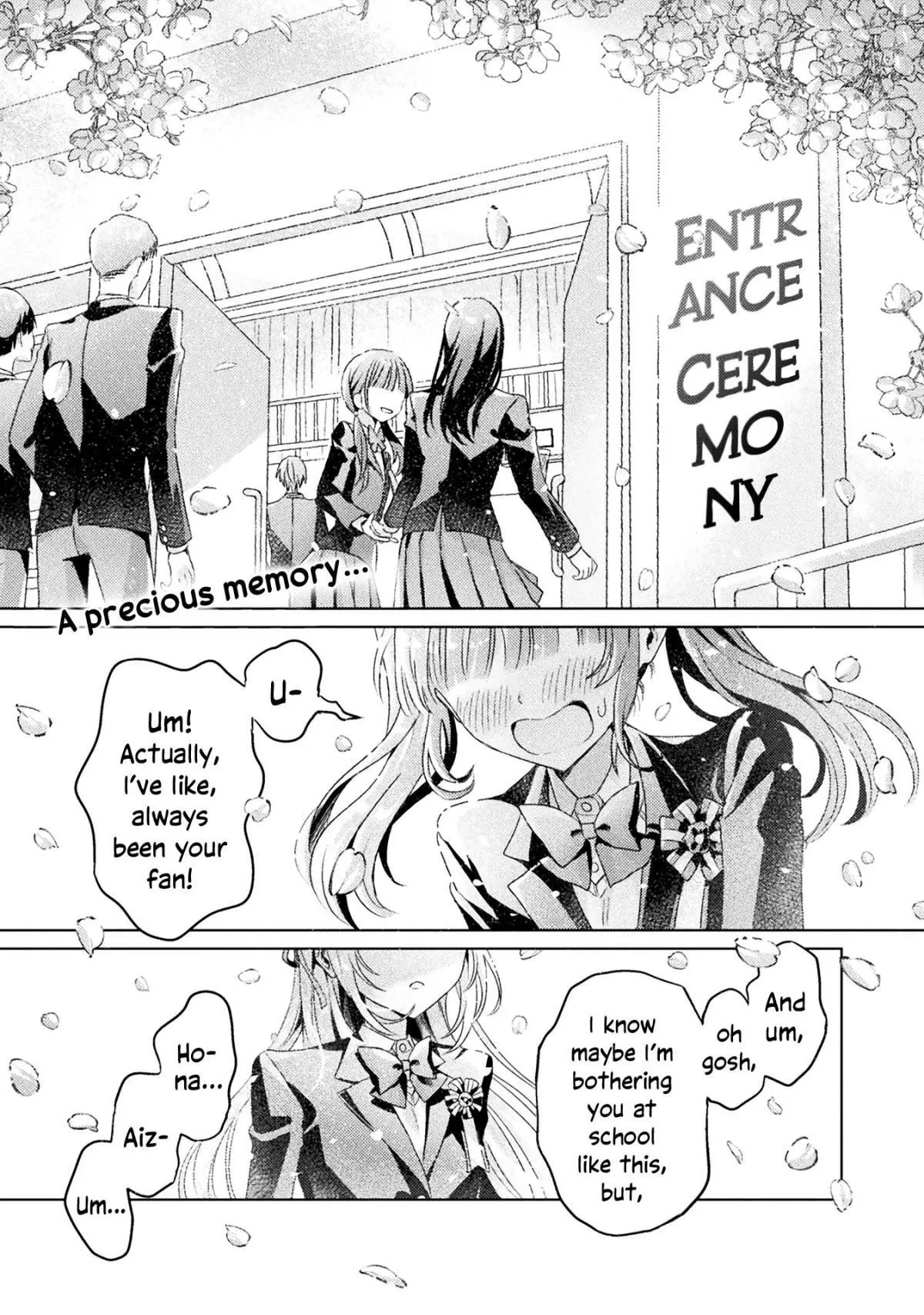 Mietemasu yo! Aizawa-san Chapter 4 page 1