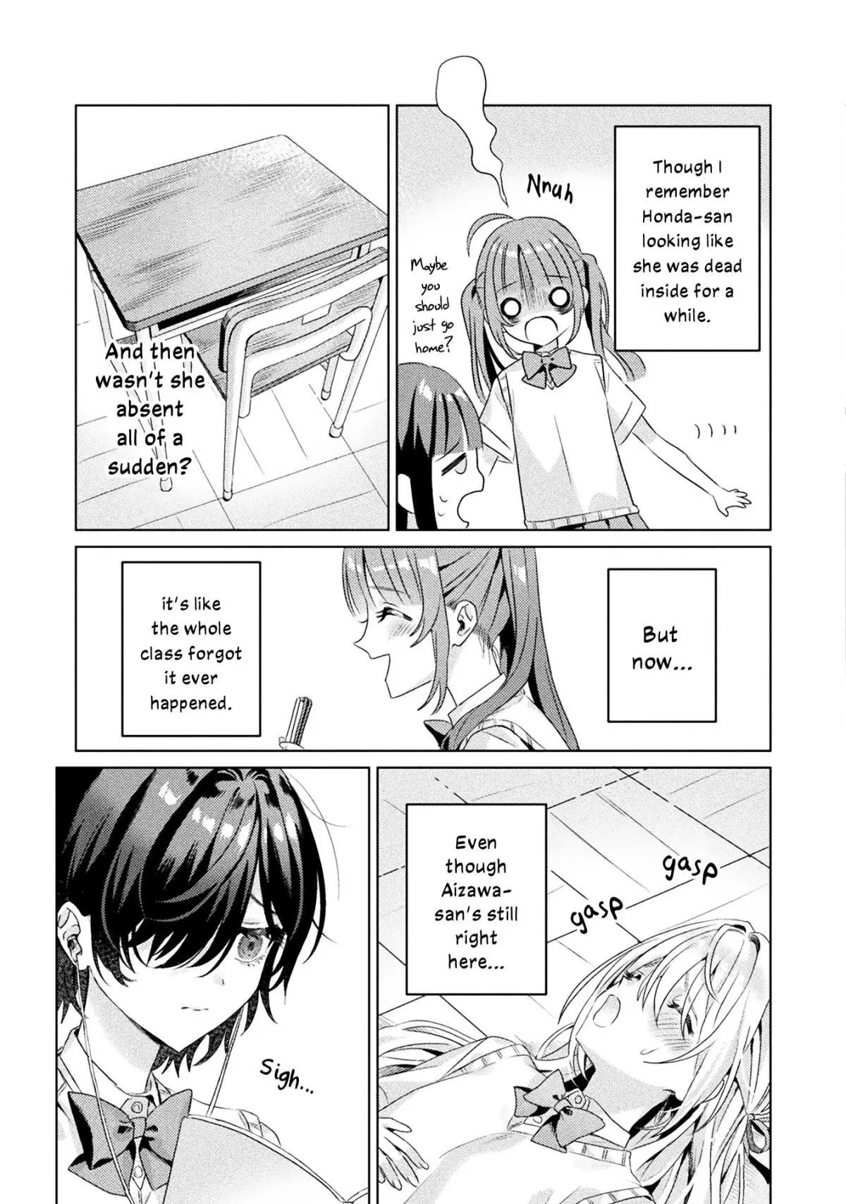 Mietemasu yo! Aizawa-san Chapter 4 page 9