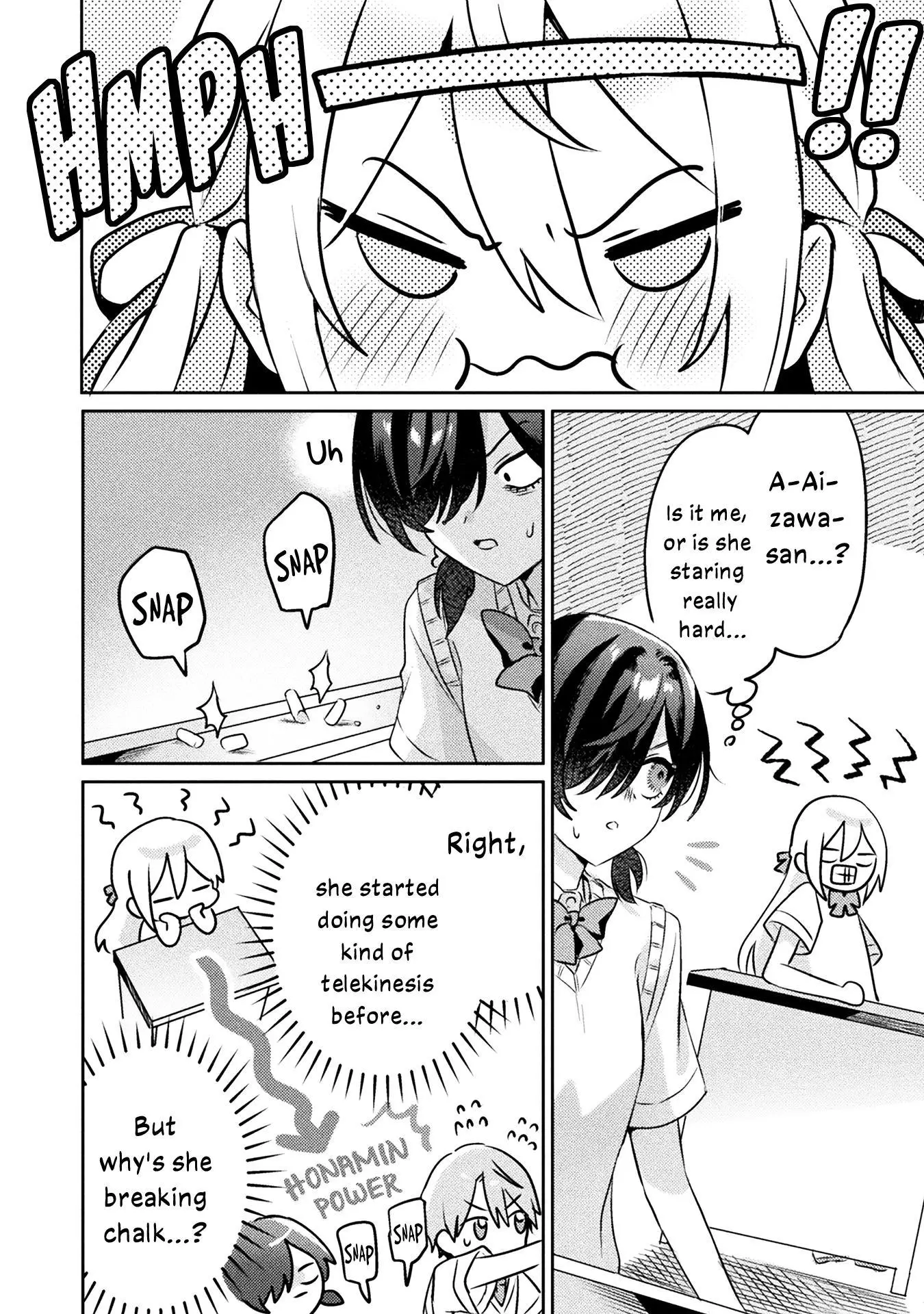 Mietemasu yo! Aizawa-san Chapter 5 page 8
