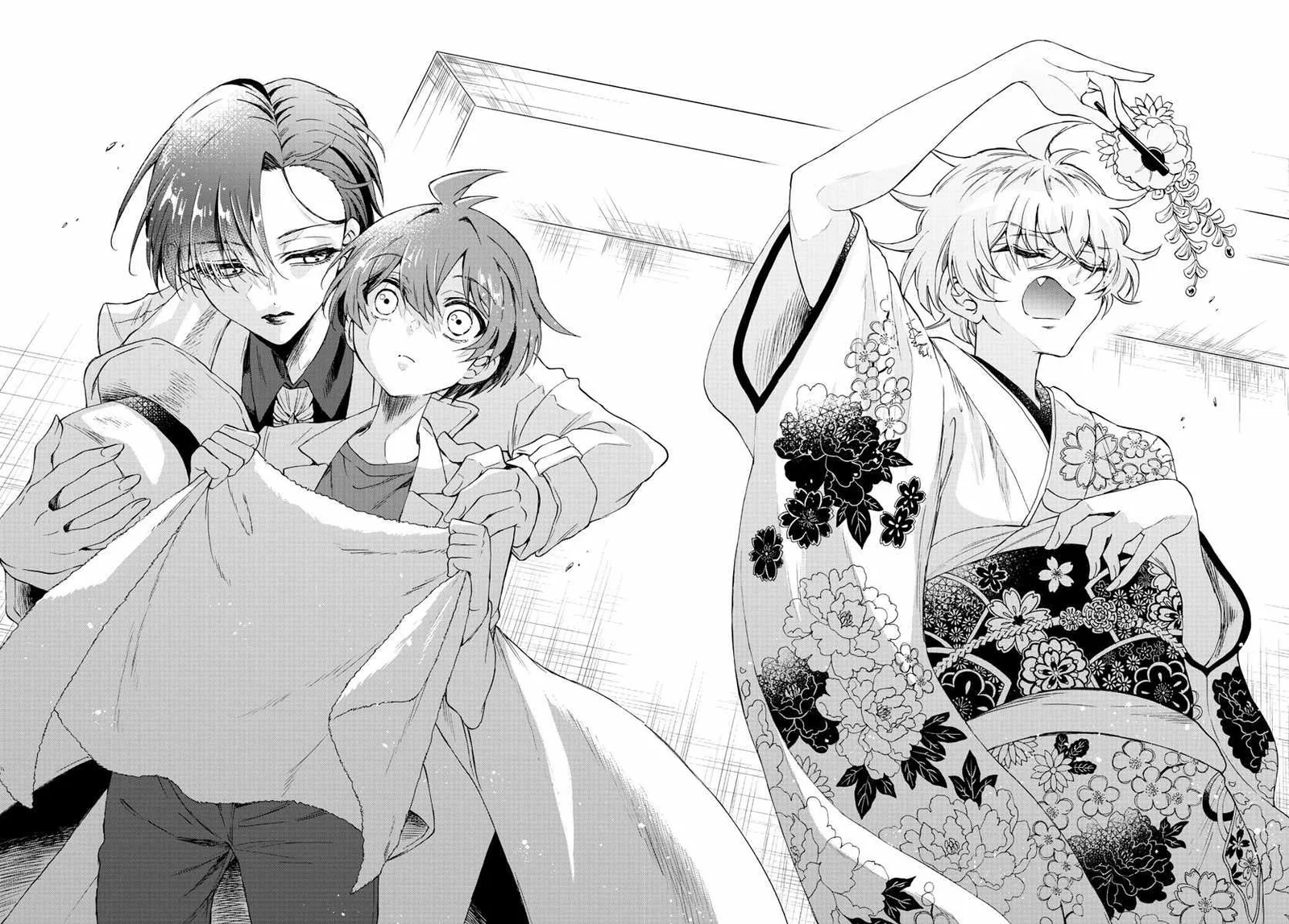 Mikadono Sanshimai wa Angai, Choroi Chapter 1 page 57