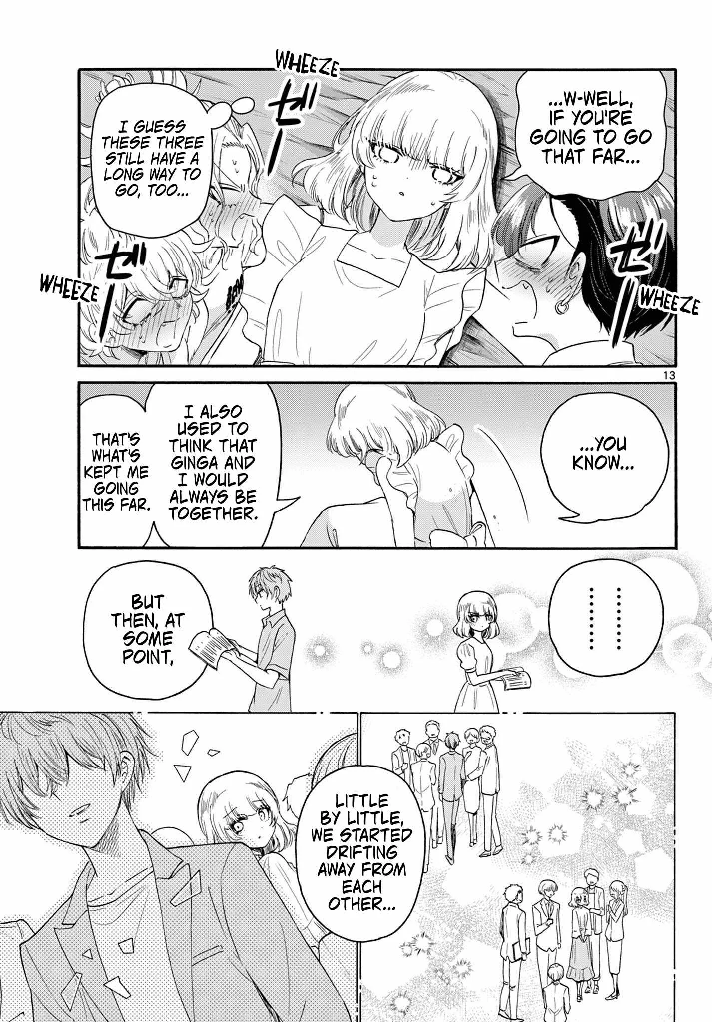 Mikadono Sanshimai wa Angai, Choroi Chapter 105 page 13