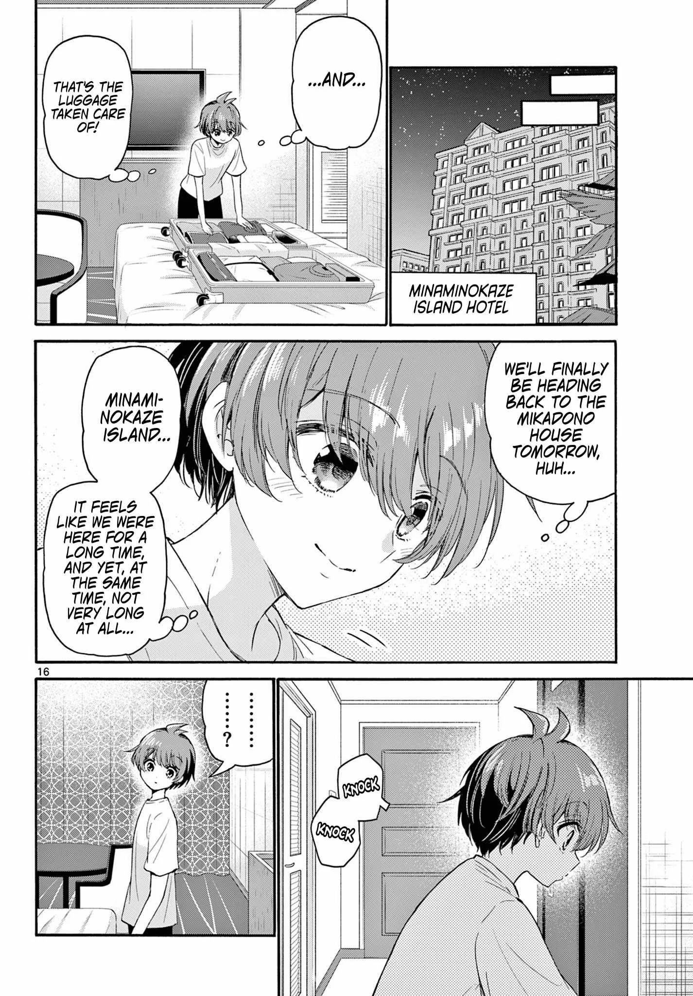 Mikadono Sanshimai wa Angai, Choroi Chapter 106 page 16