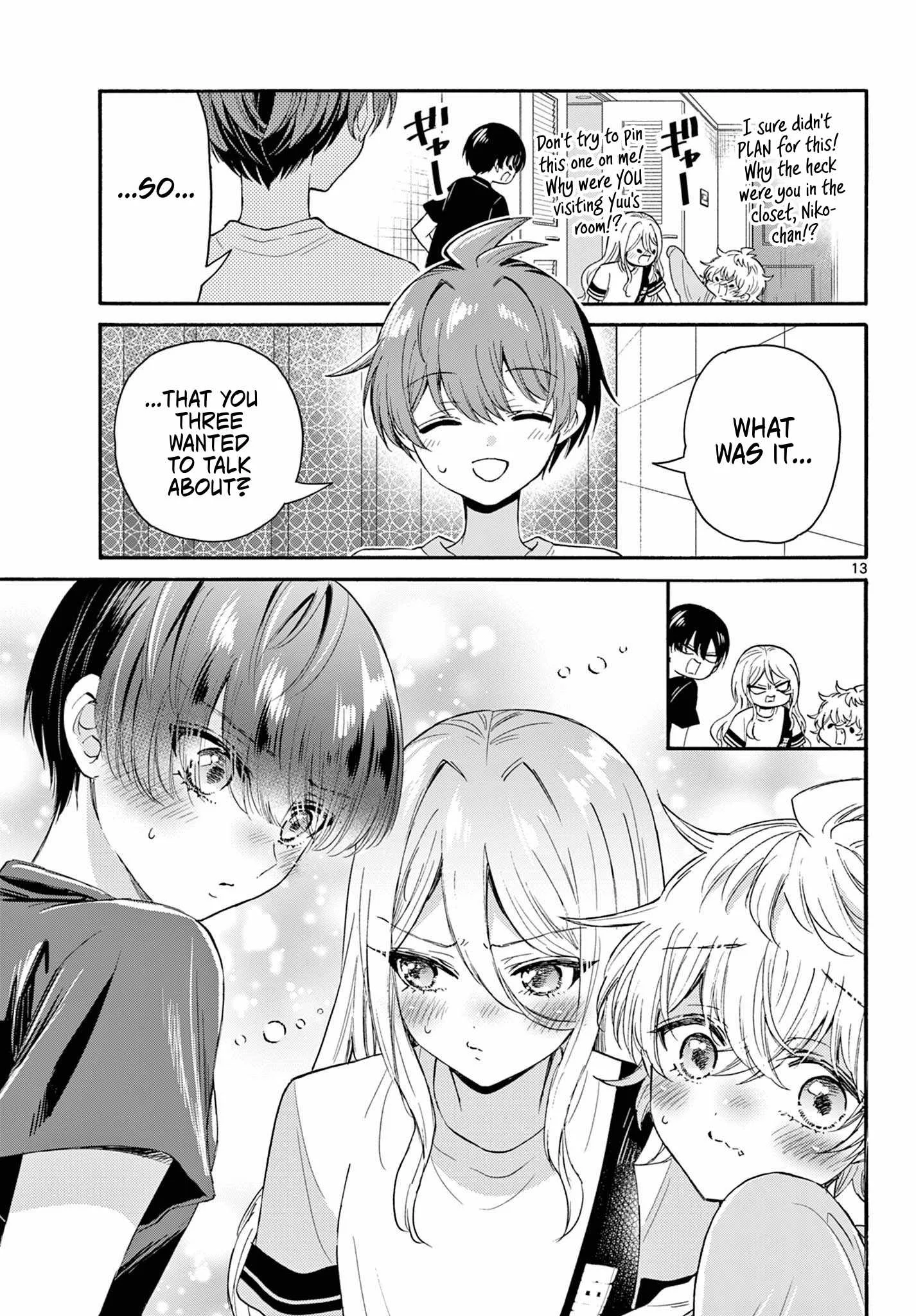 Mikadono Sanshimai wa Angai, Choroi Chapter 107 page 13