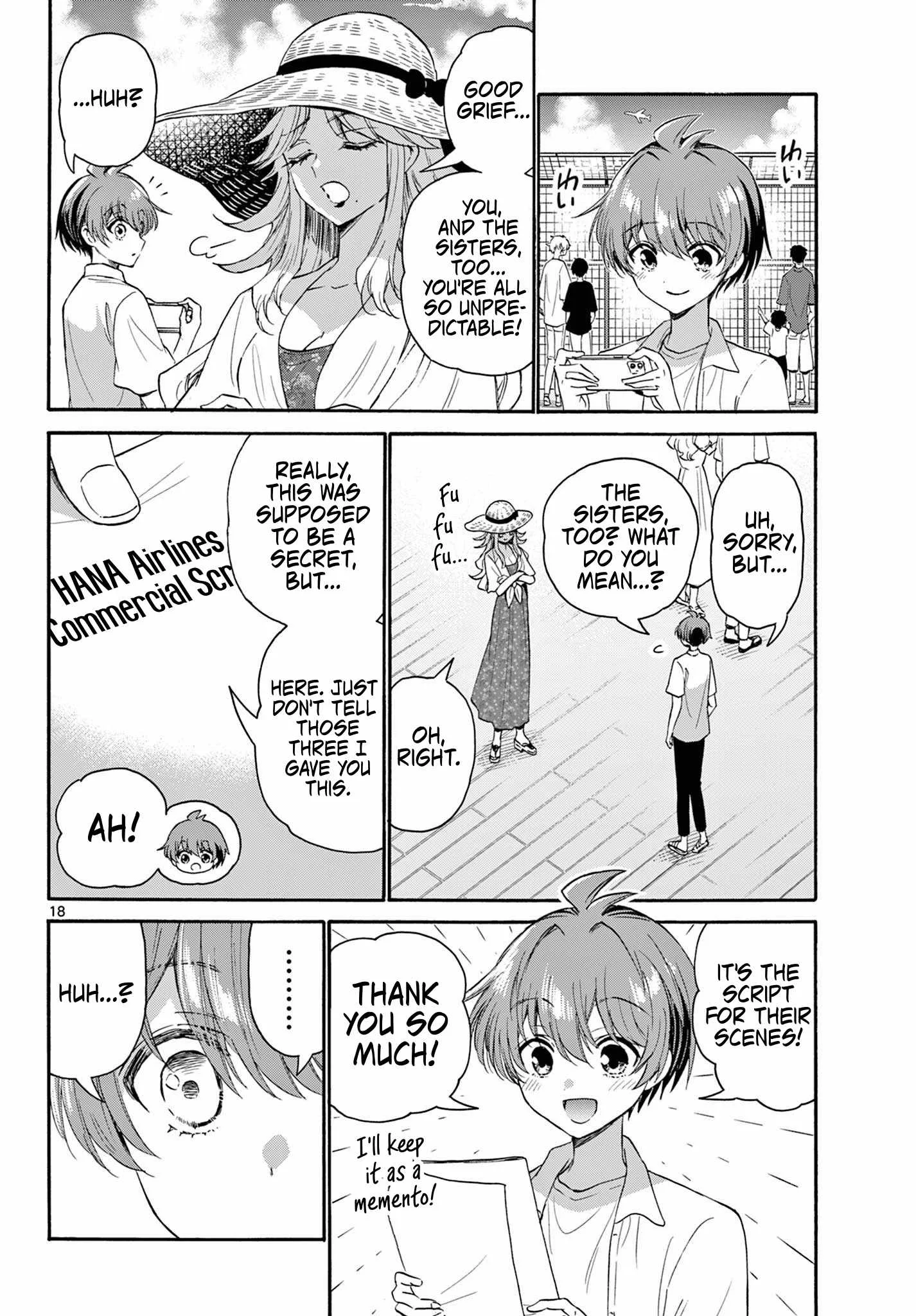 Mikadono Sanshimai wa Angai, Choroi Chapter 108 page 18