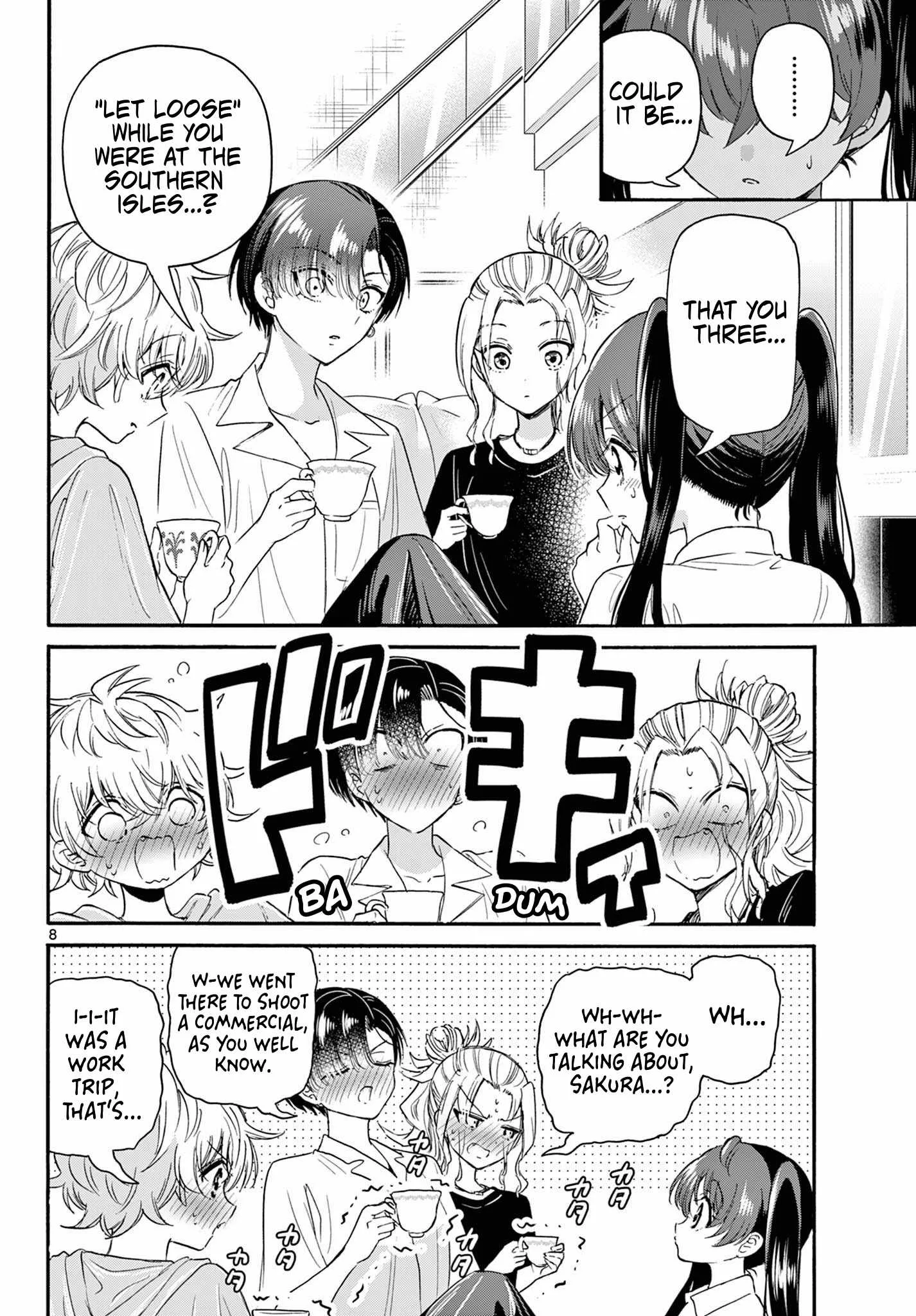 Mikadono Sanshimai wa Angai, Choroi Chapter 110 page 8