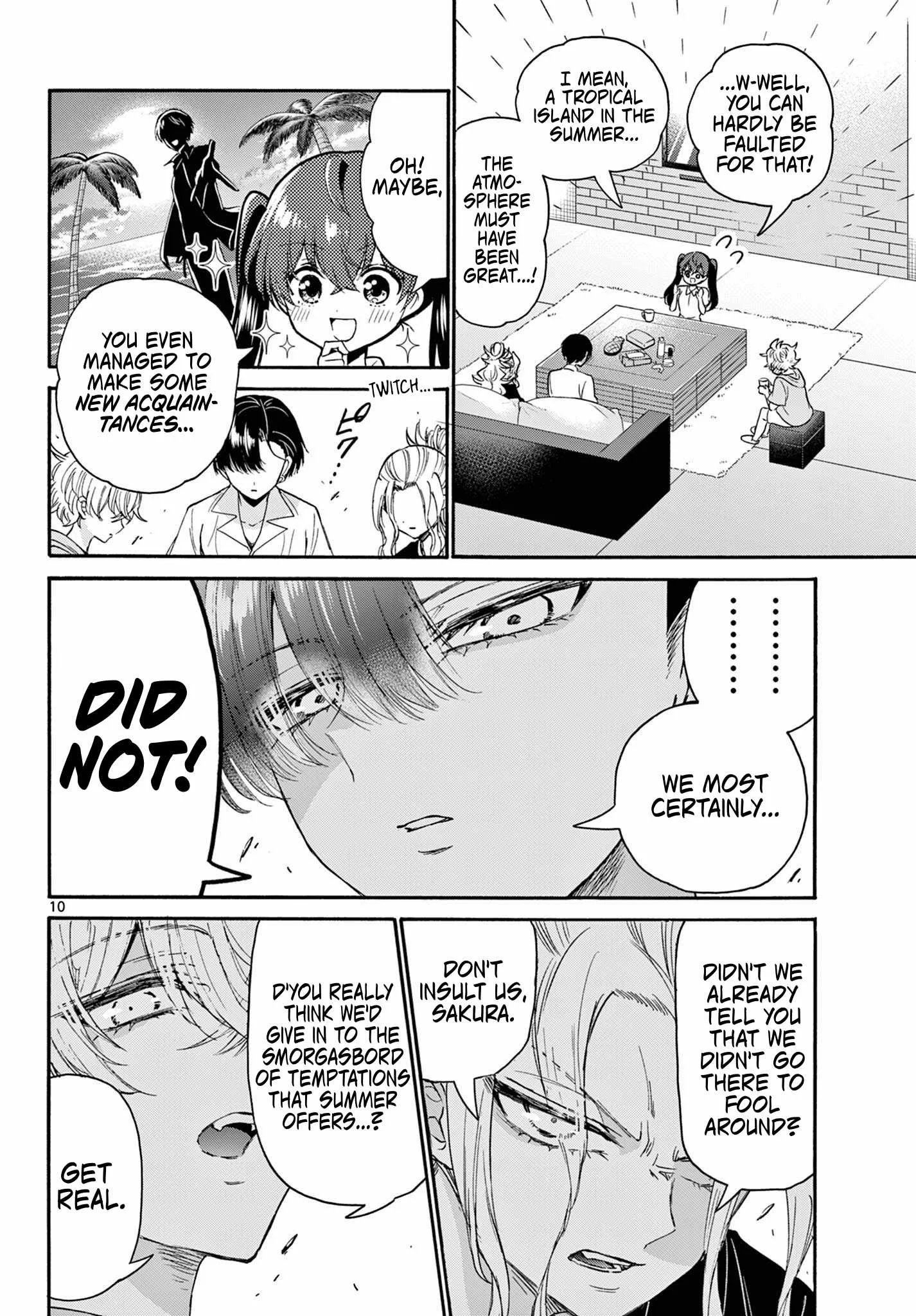 Mikadono Sanshimai wa Angai, Choroi Chapter 110 page 10