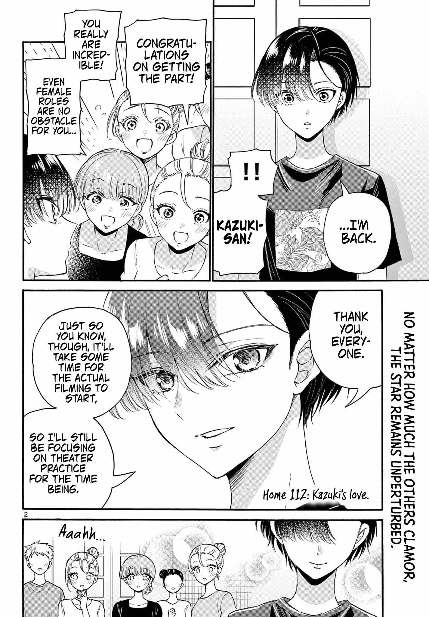 Mikadono Sanshimai wa Angai, Choroi Chapter 112 page 2