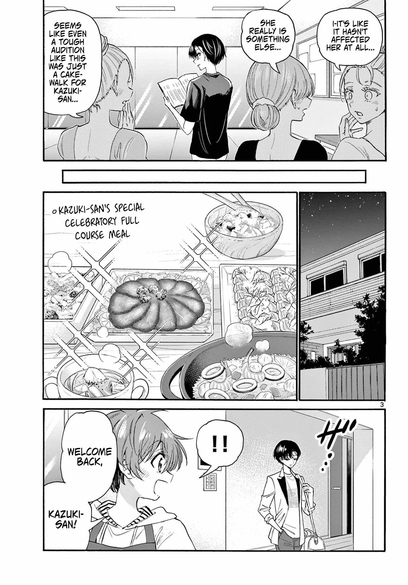 Mikadono Sanshimai wa Angai, Choroi Chapter 112 page 3