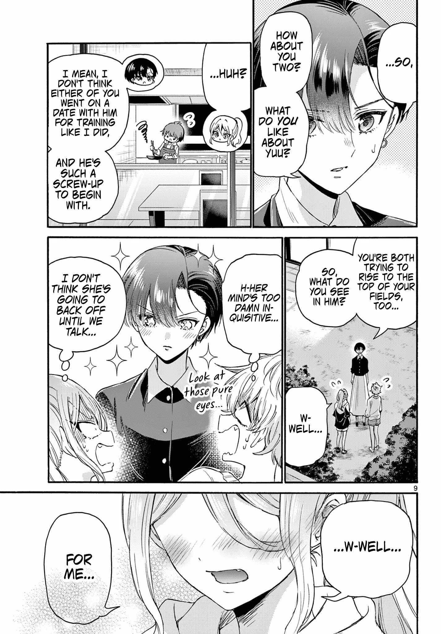 Mikadono Sanshimai wa Angai, Choroi Chapter 115 page 9