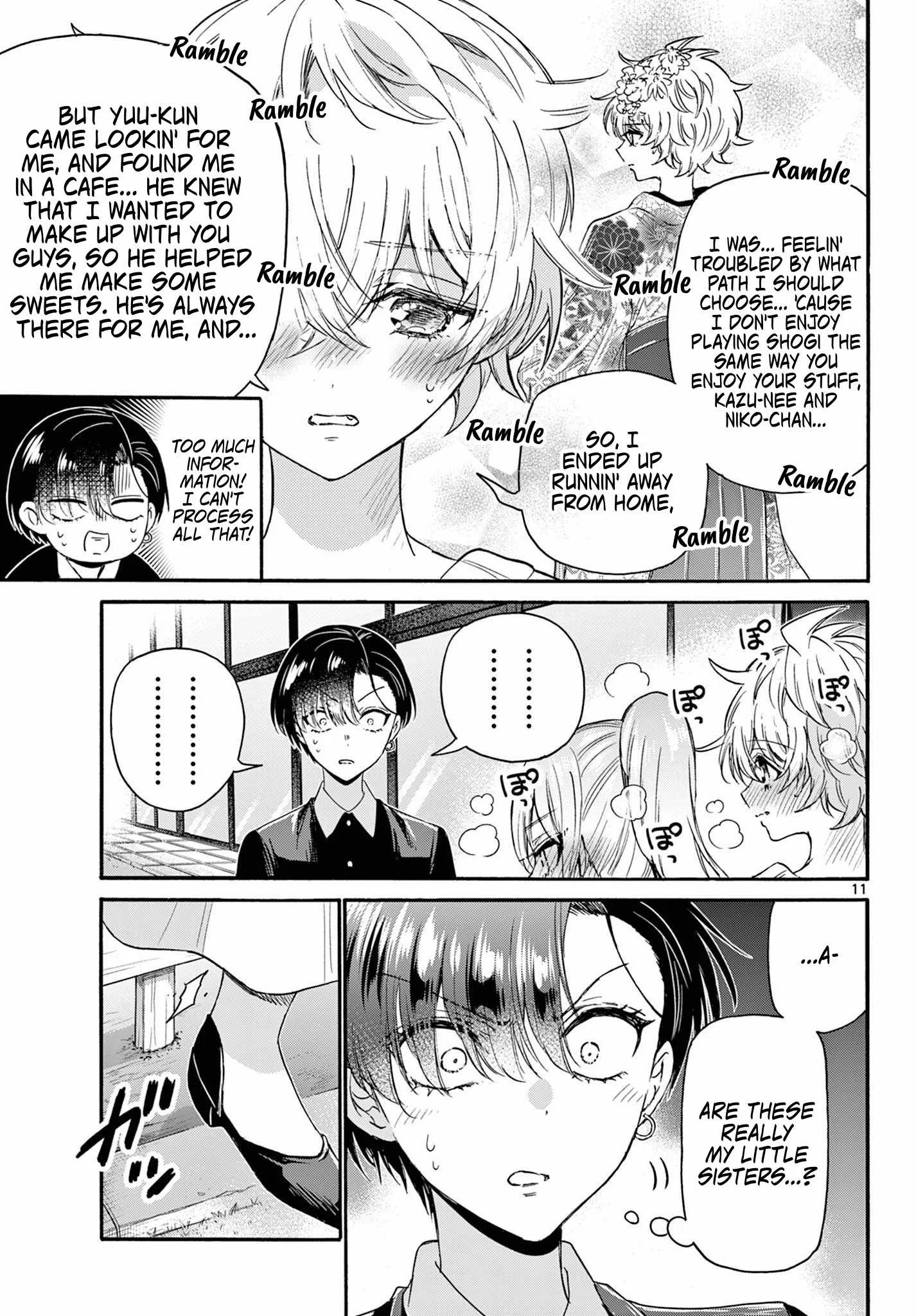 Mikadono Sanshimai wa Angai, Choroi Chapter 115 page 11