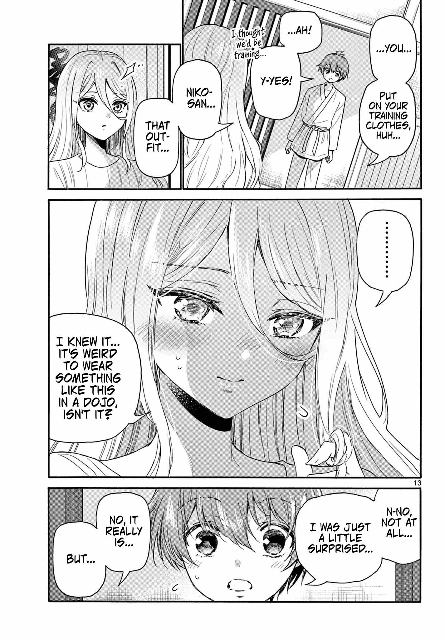 Mikadono Sanshimai wa Angai, Choroi Chapter 116 page 13