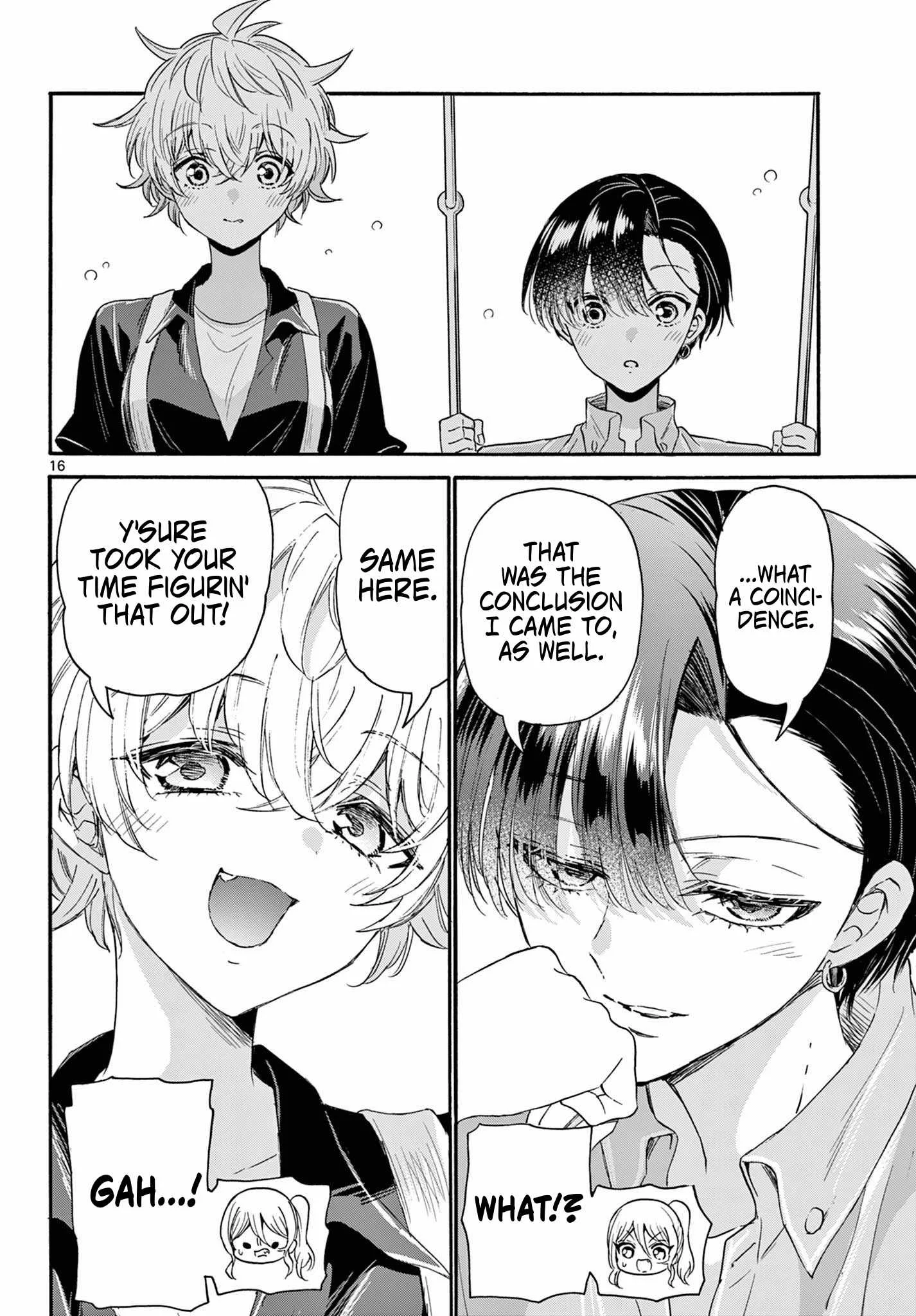 Mikadono Sanshimai wa Angai, Choroi Chapter 117 page 16