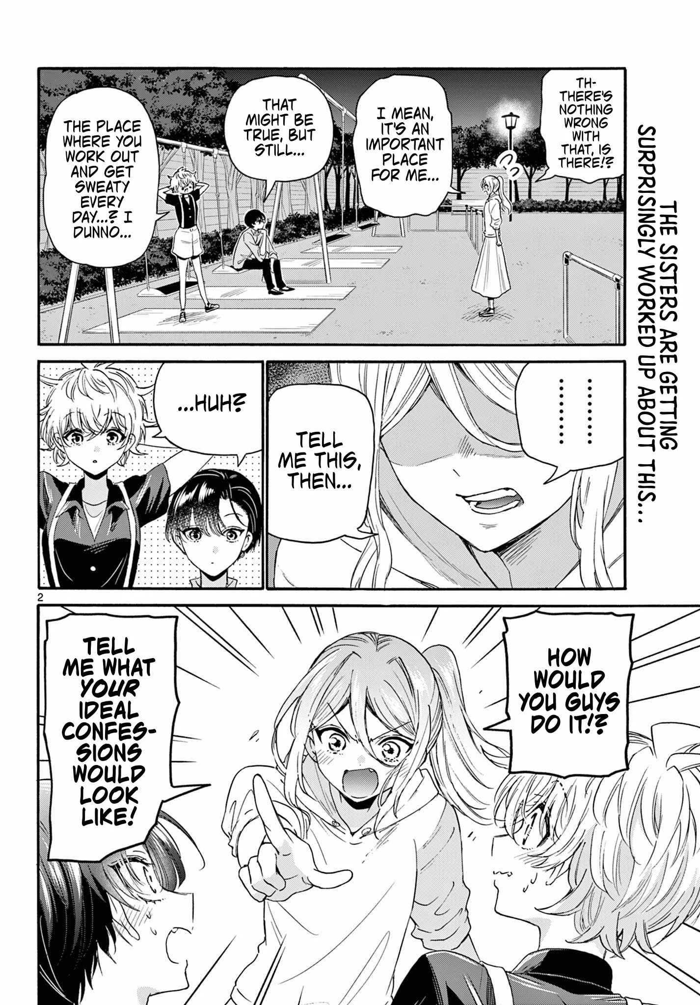 Mikadono Sanshimai wa Angai, Choroi Chapter 118 page 2