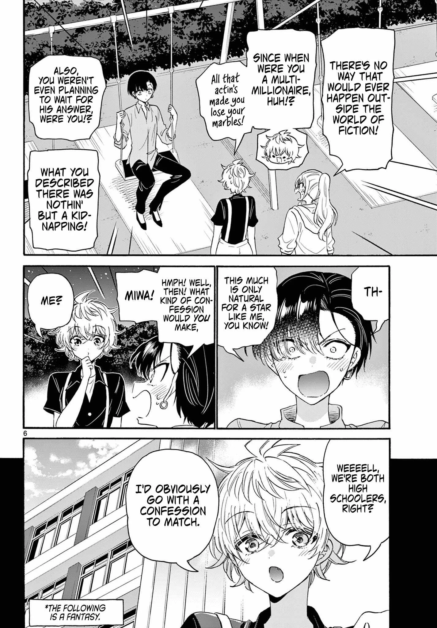 Mikadono Sanshimai wa Angai, Choroi Chapter 118 page 6