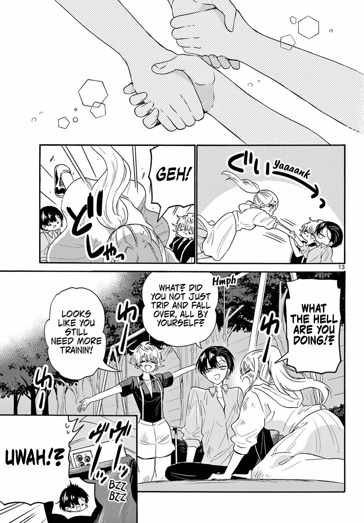 Mikadono Sanshimai wa Angai, Choroi Chapter 118 page 13