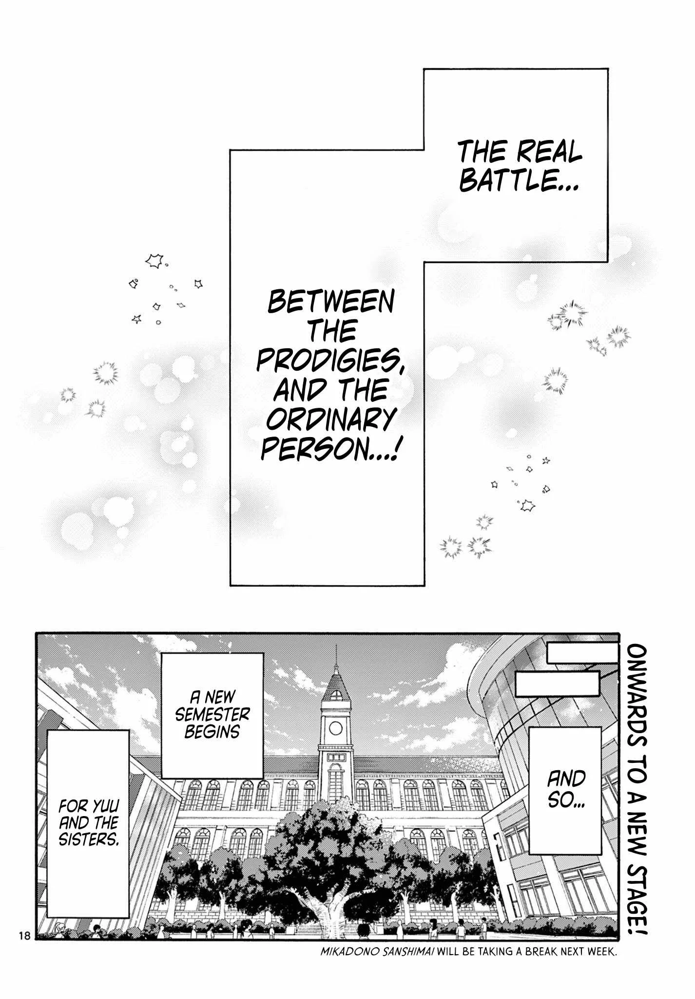 Mikadono Sanshimai wa Angai, Choroi Chapter 118 page 17