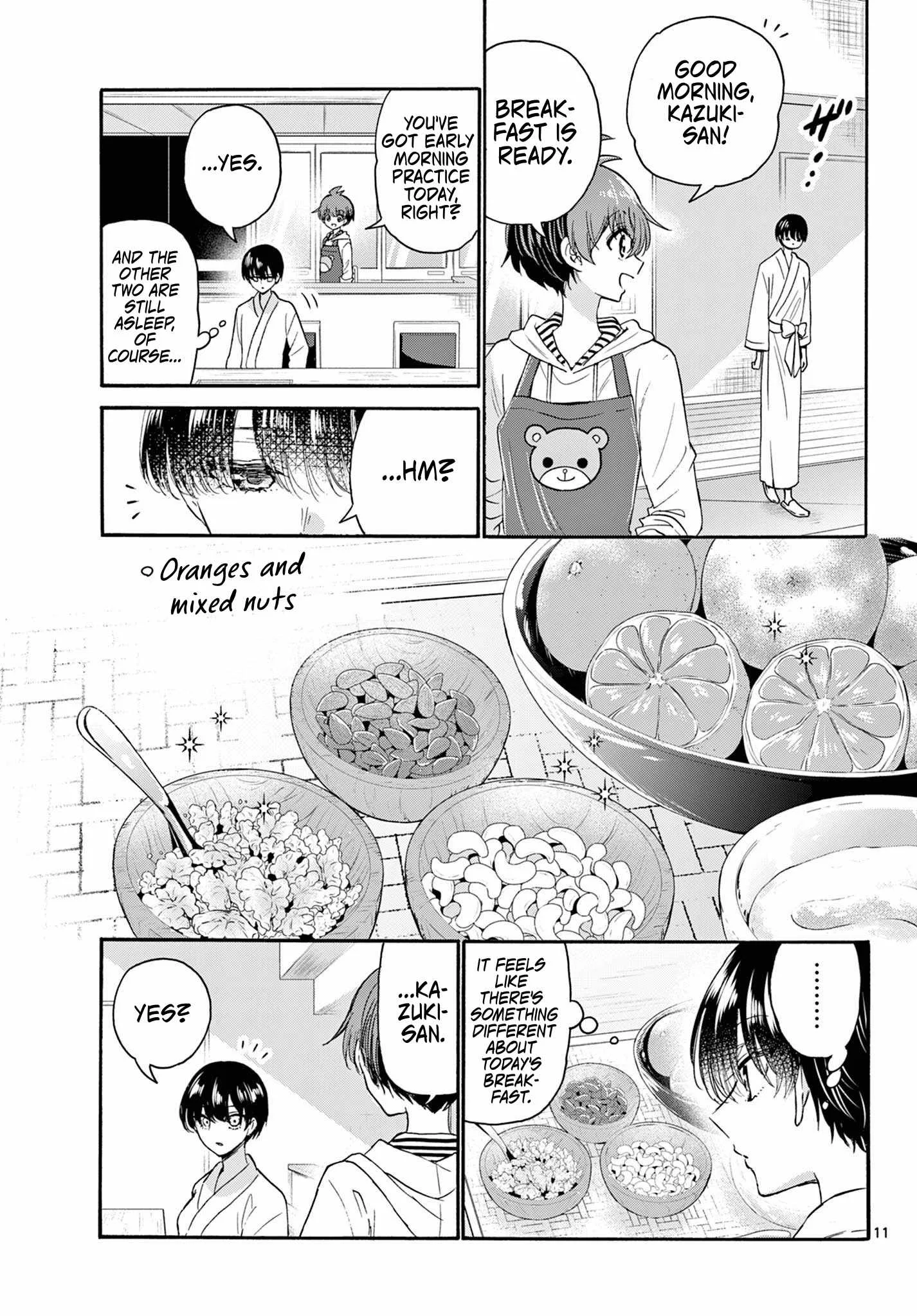 Mikadono Sanshimai wa Angai, Choroi Chapter 119 page 11