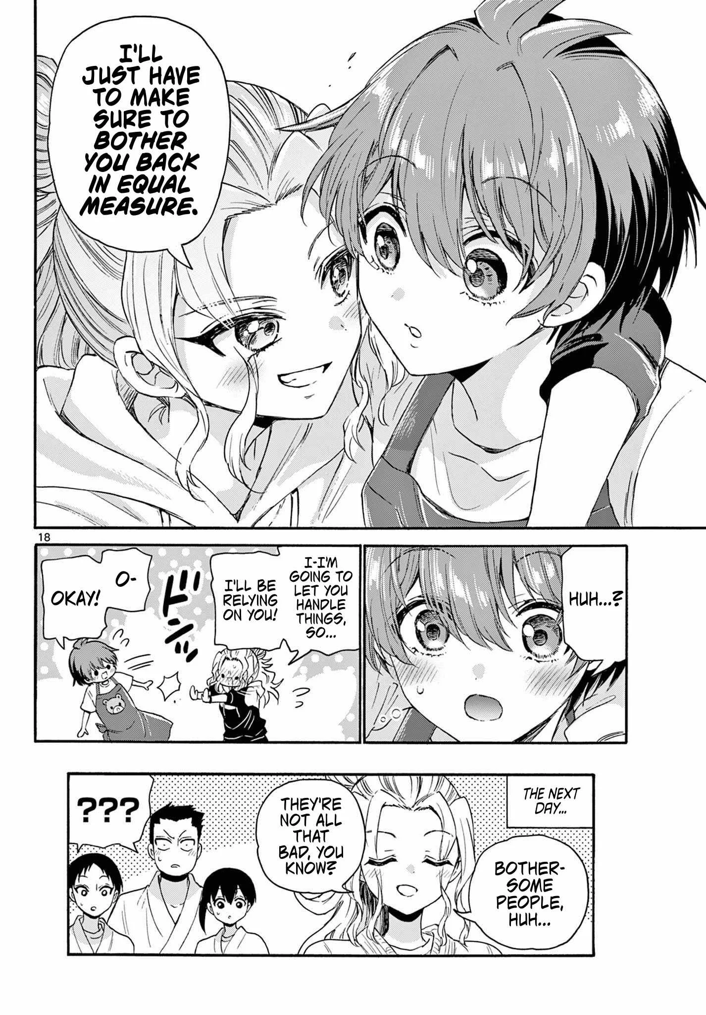 Mikadono Sanshimai wa Angai, Choroi Chapter 120 page 18