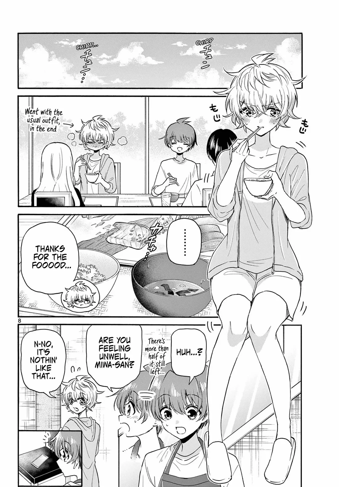 Mikadono Sanshimai wa Angai, Choroi Chapter 121 page 7