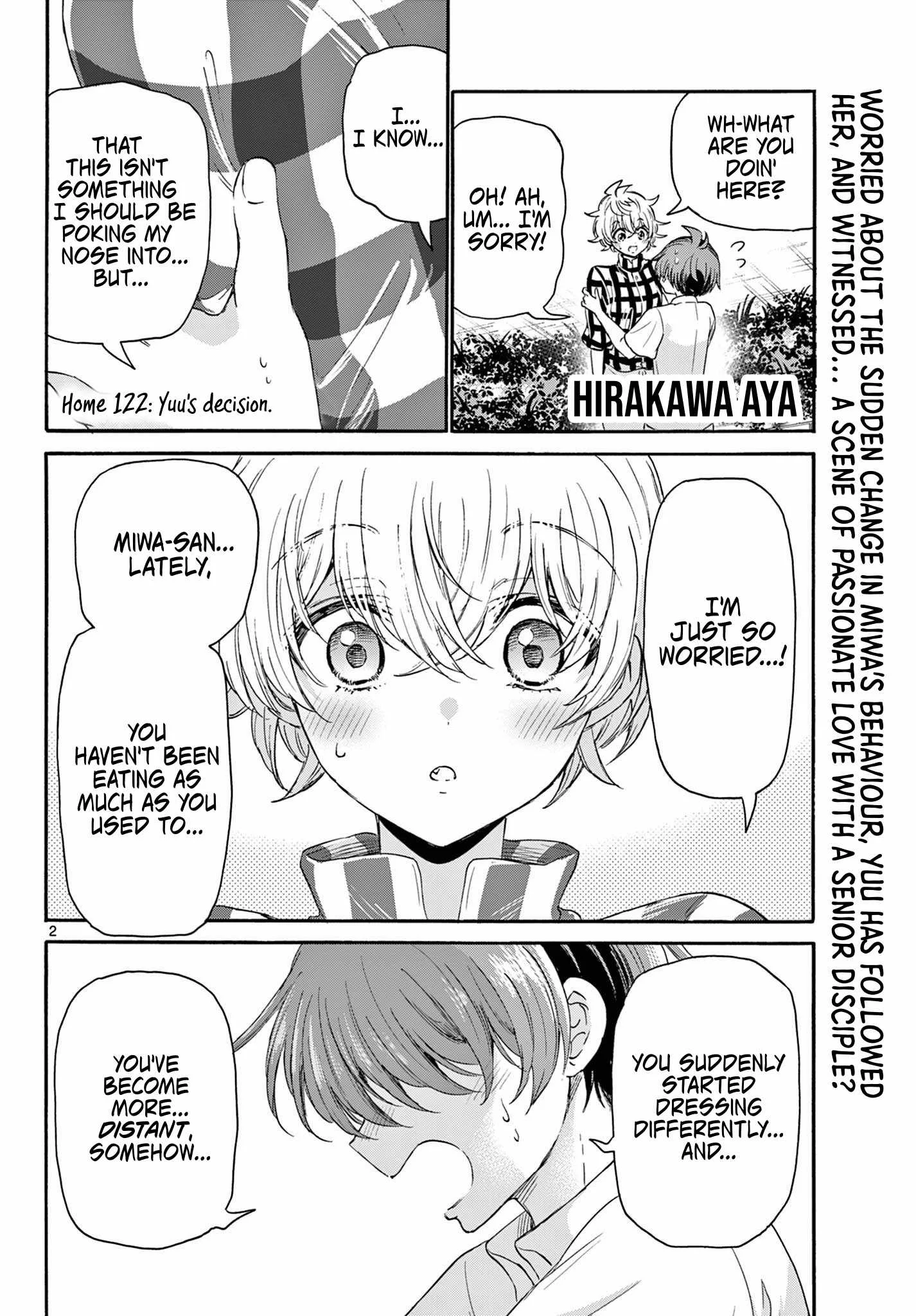 Mikadono Sanshimai wa Angai, Choroi Chapter 122 page 2