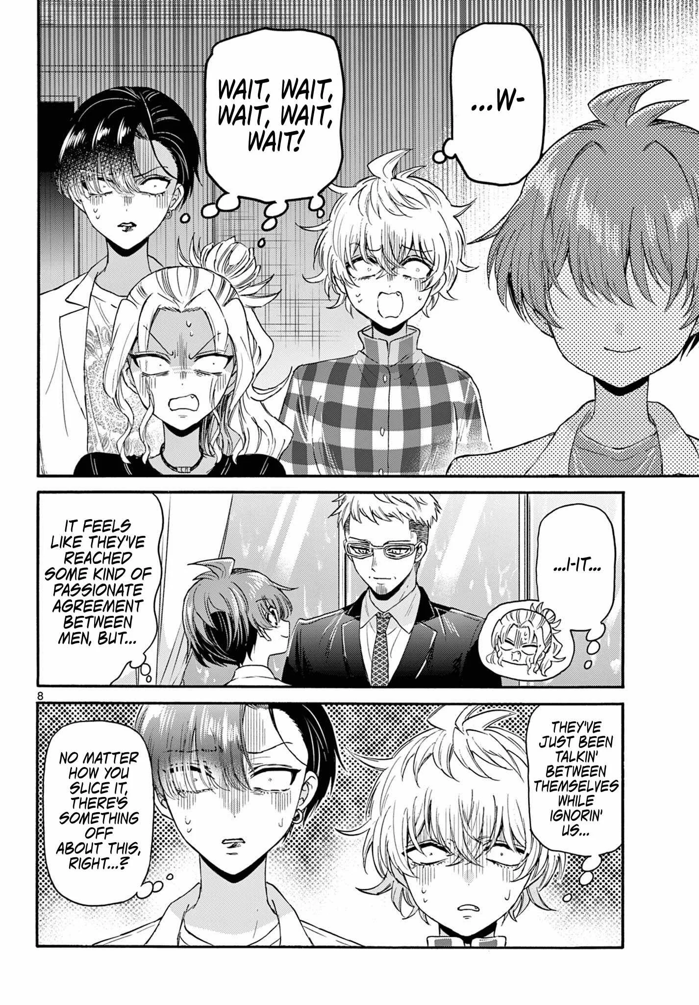 Mikadono Sanshimai wa Angai, Choroi Chapter 123 page 8