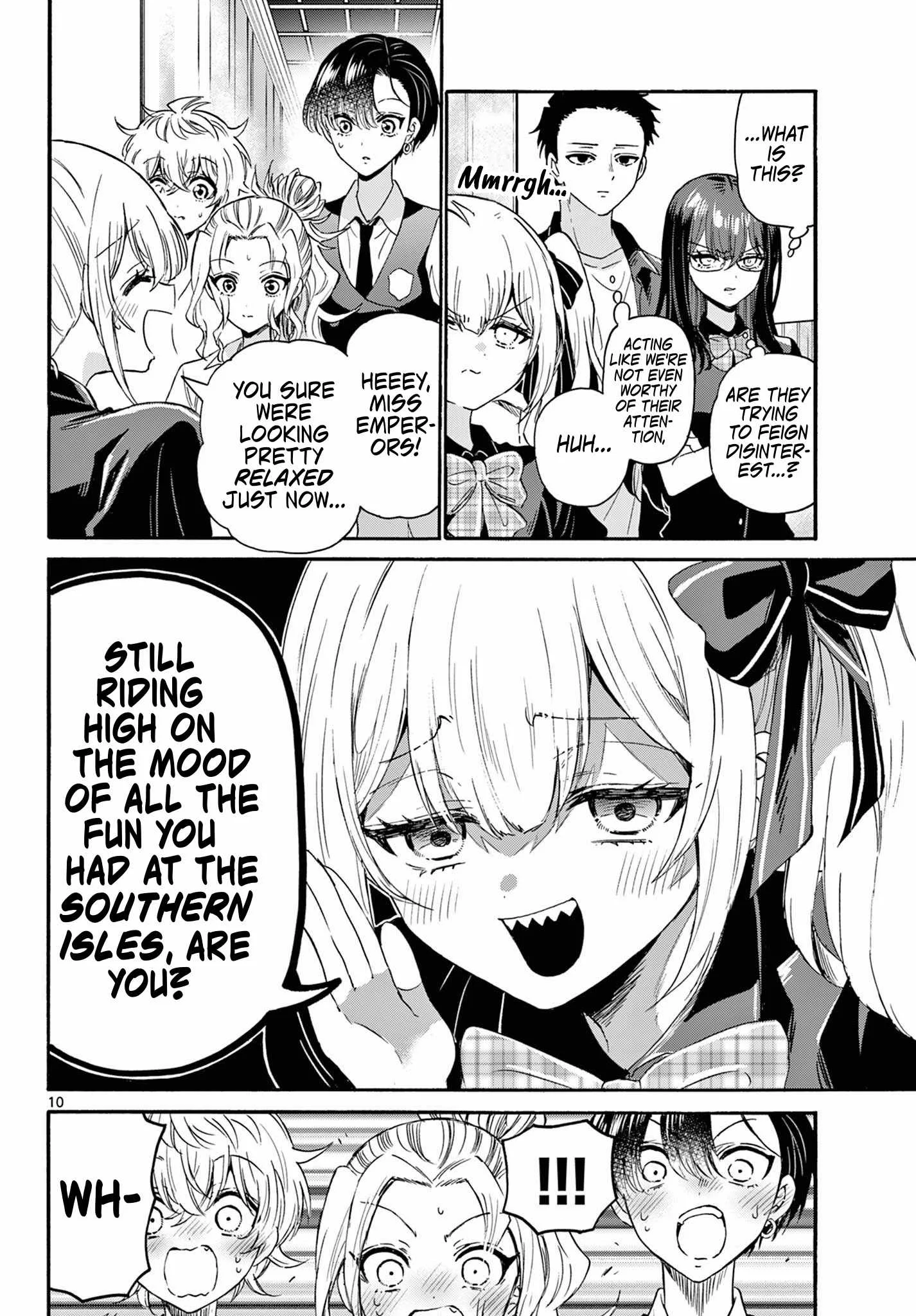 Mikadono Sanshimai wa Angai, Choroi Chapter 124 page 10