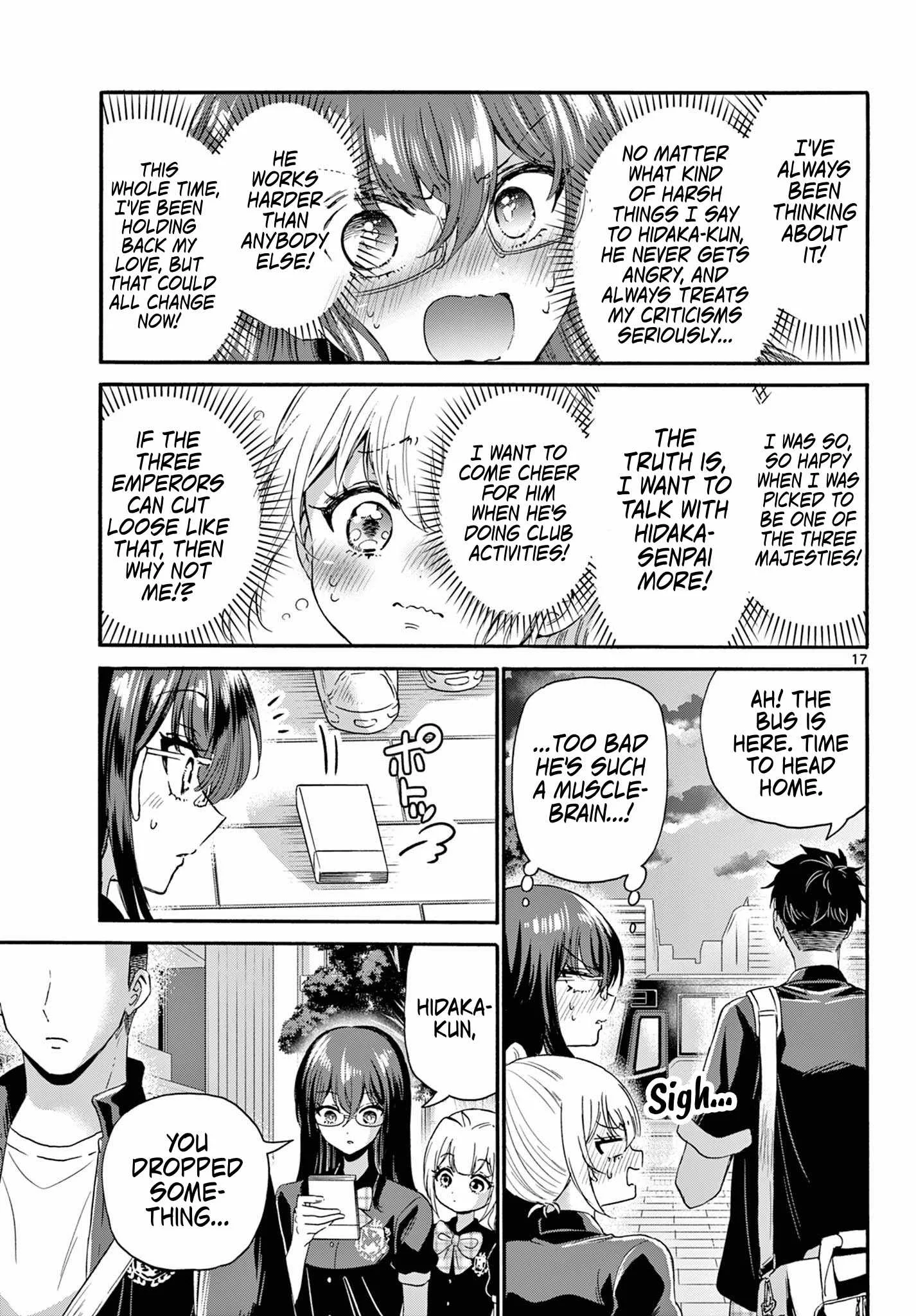 Mikadono Sanshimai wa Angai, Choroi Chapter 125 page 16