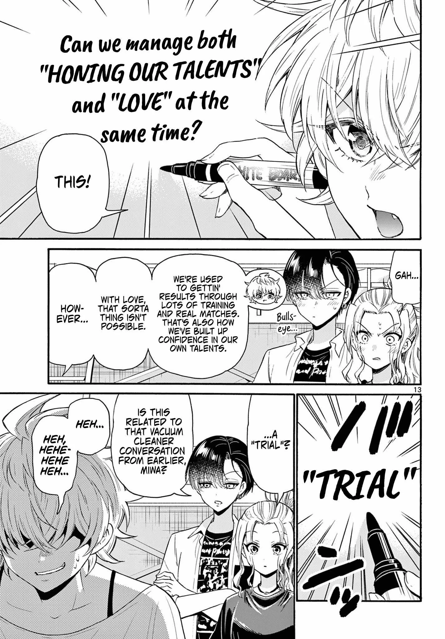 Mikadono Sanshimai wa Angai, Choroi Chapter 126 page 13