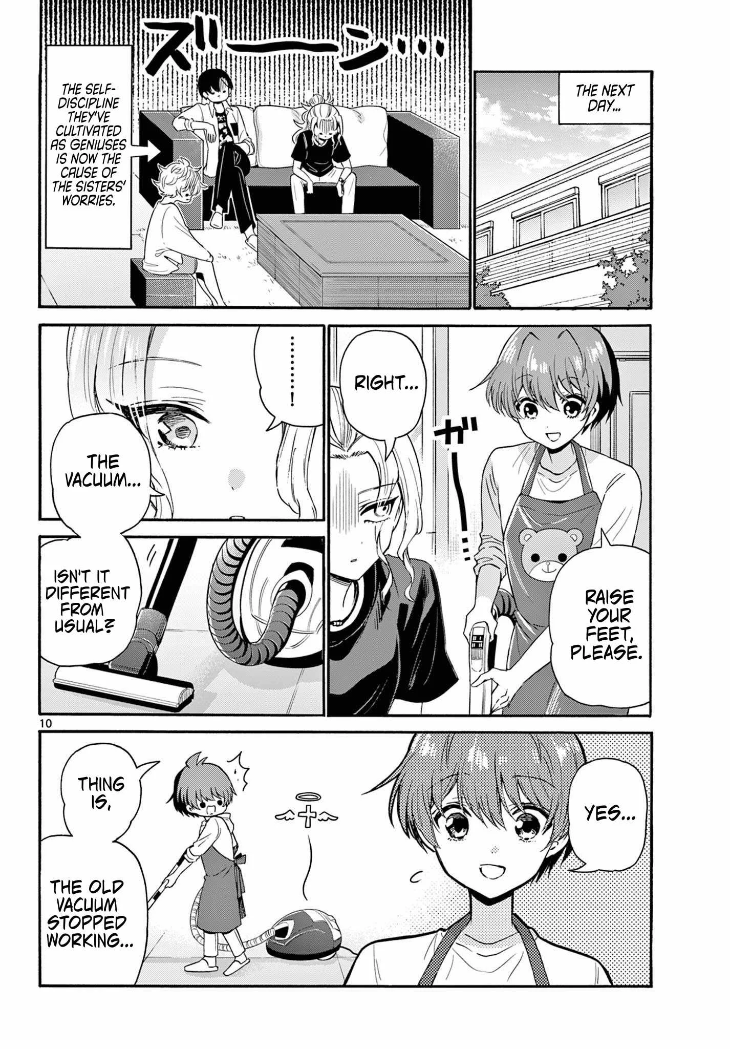 Mikadono Sanshimai wa Angai, Choroi Chapter 126 page 10