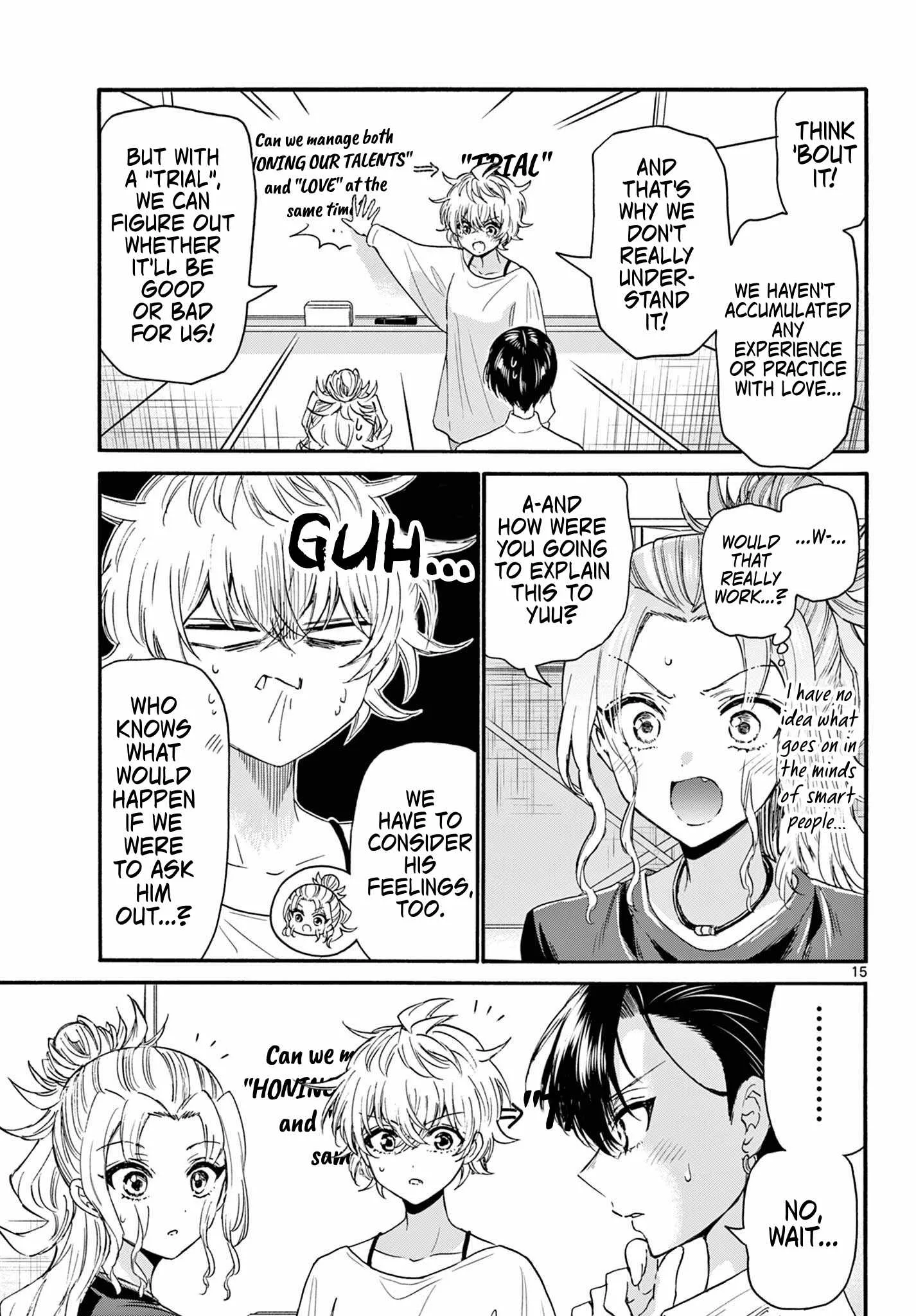 Mikadono Sanshimai wa Angai, Choroi Chapter 126 page 15