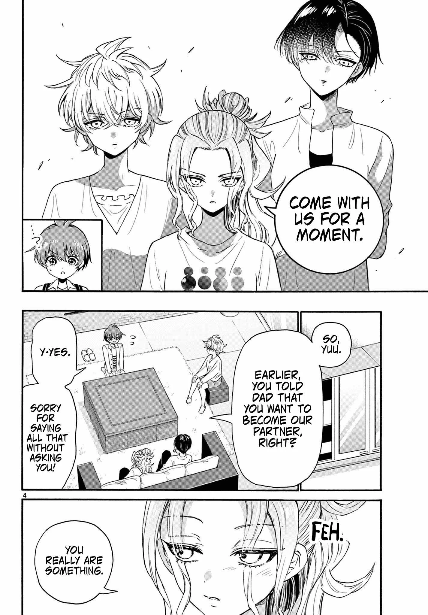 Mikadono Sanshimai wa Angai, Choroi Chapter 127 page 4