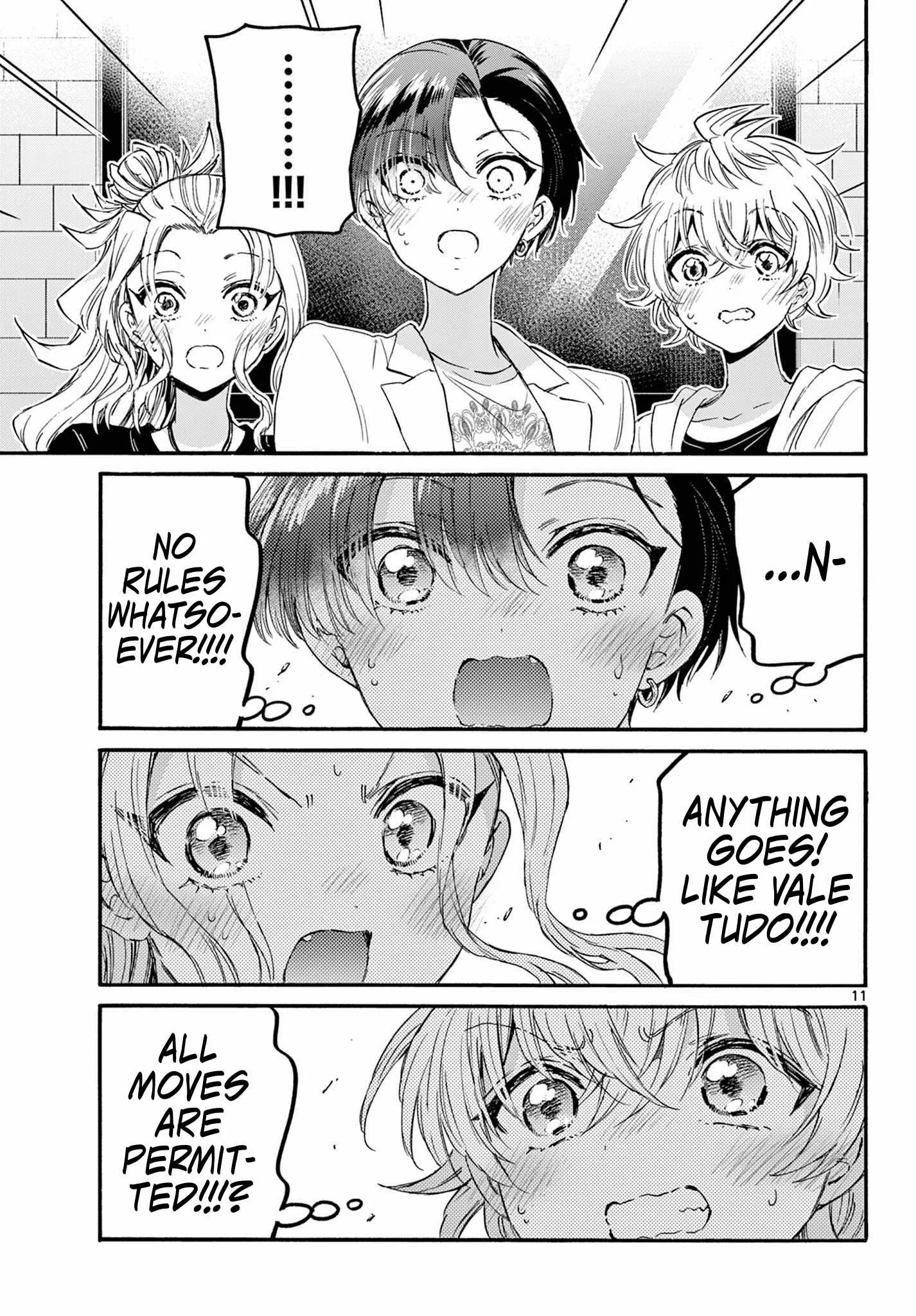 Mikadono Sanshimai wa Angai, Choroi Chapter 128 page 11