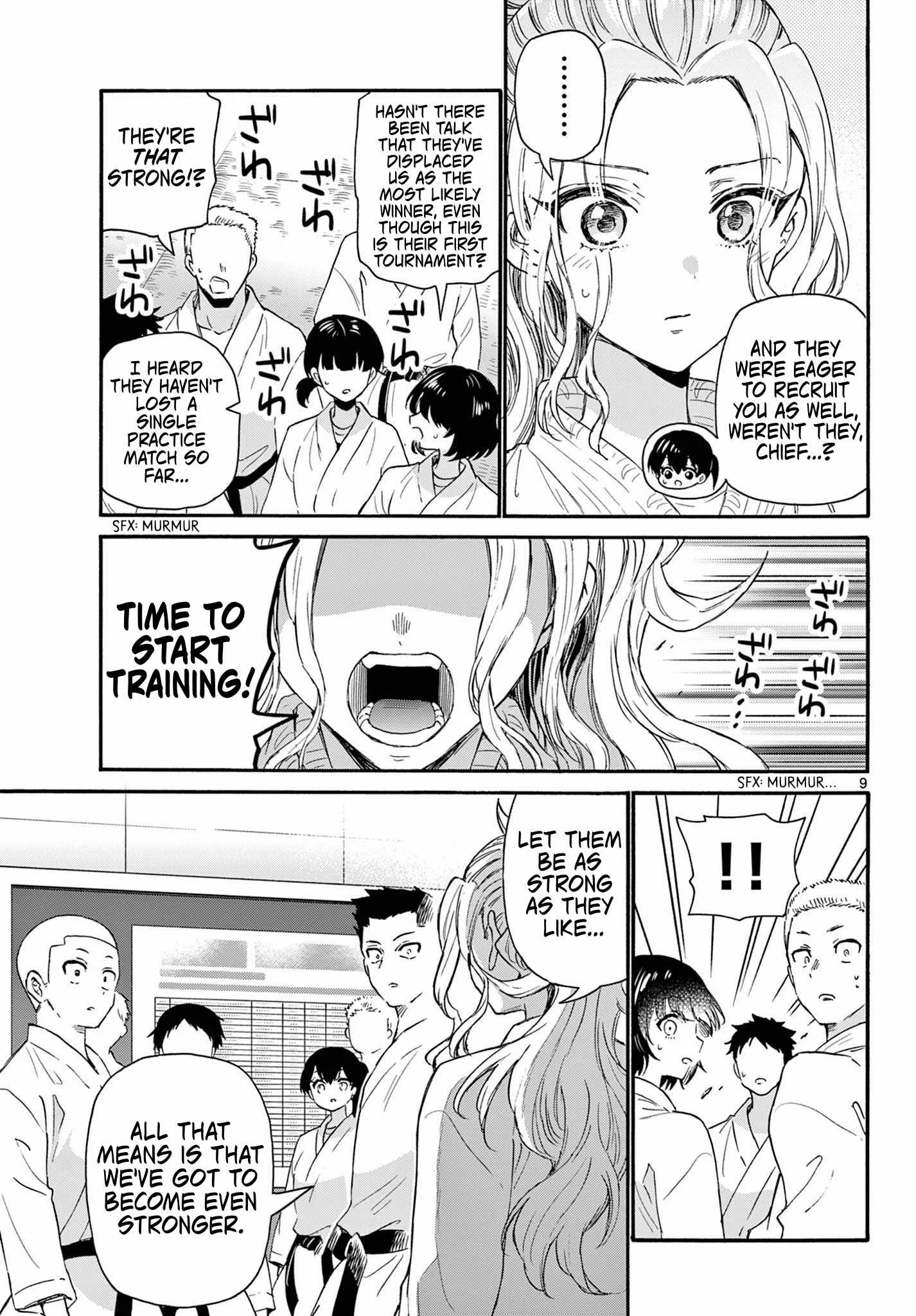 Mikadono Sanshimai wa Angai, Choroi Chapter 129 page 9
