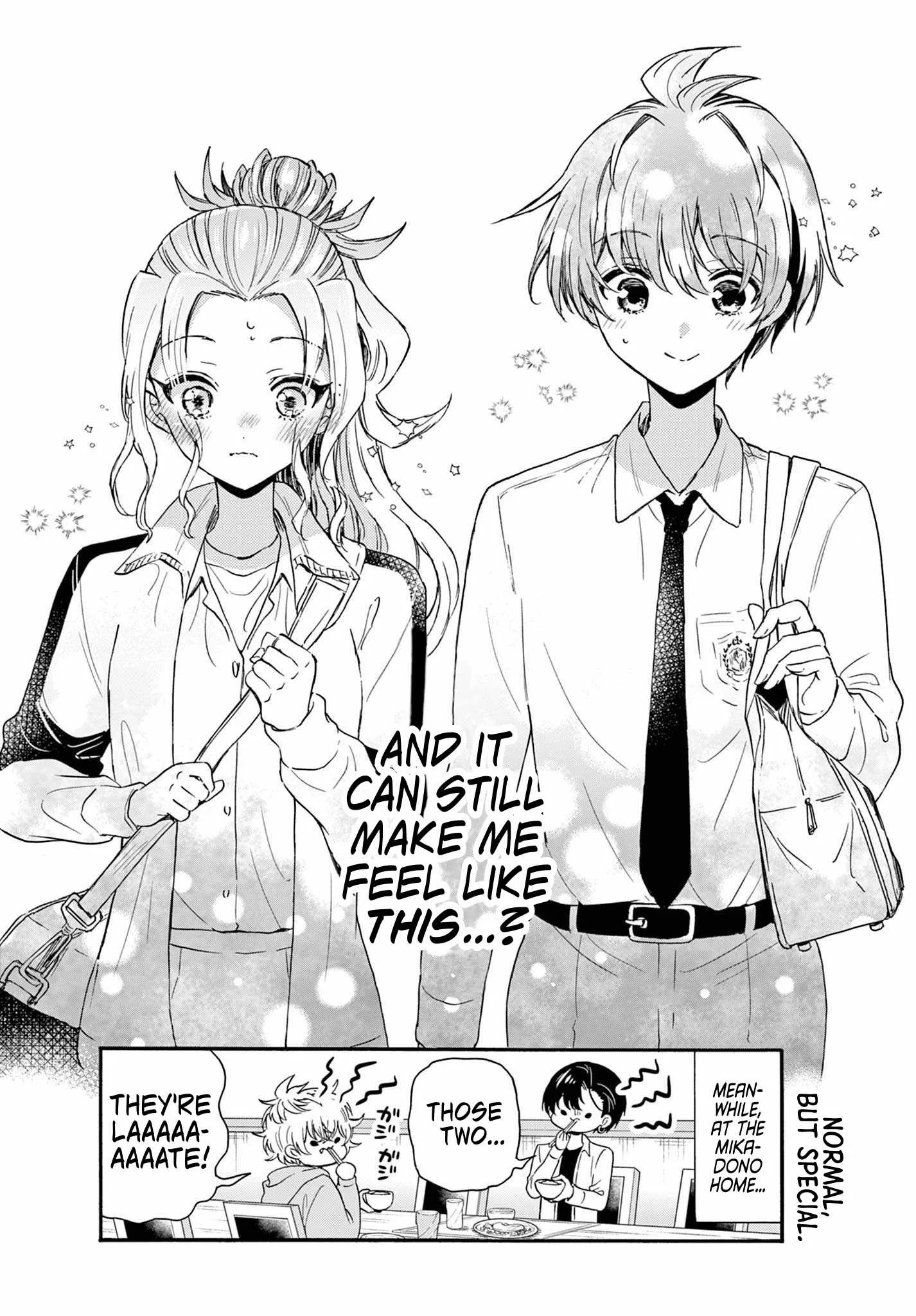 Mikadono Sanshimai wa Angai, Choroi Chapter 129 page 18