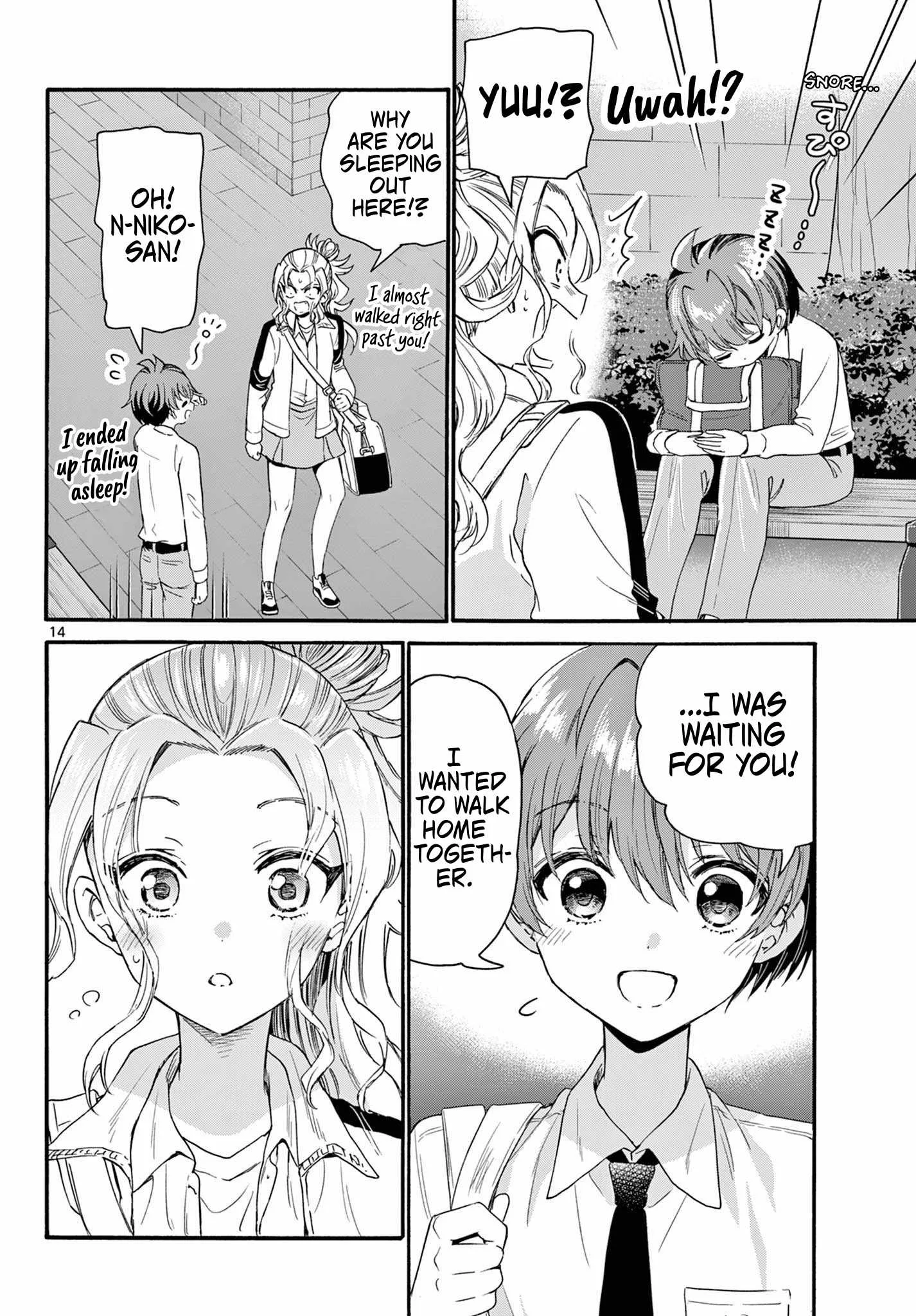 Mikadono Sanshimai wa Angai, Choroi Chapter 129 page 14