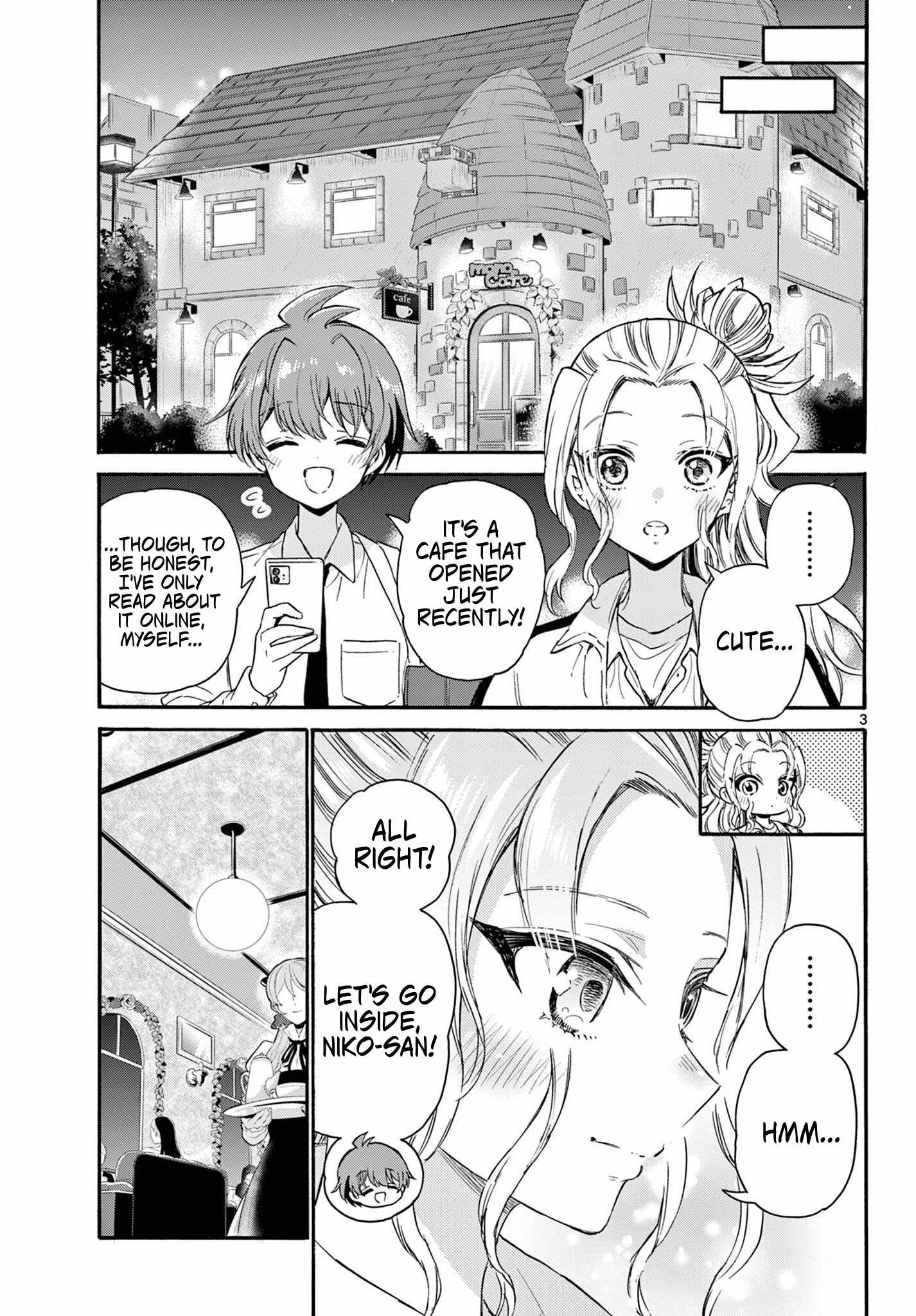Mikadono Sanshimai wa Angai, Choroi Chapter 130 page 3