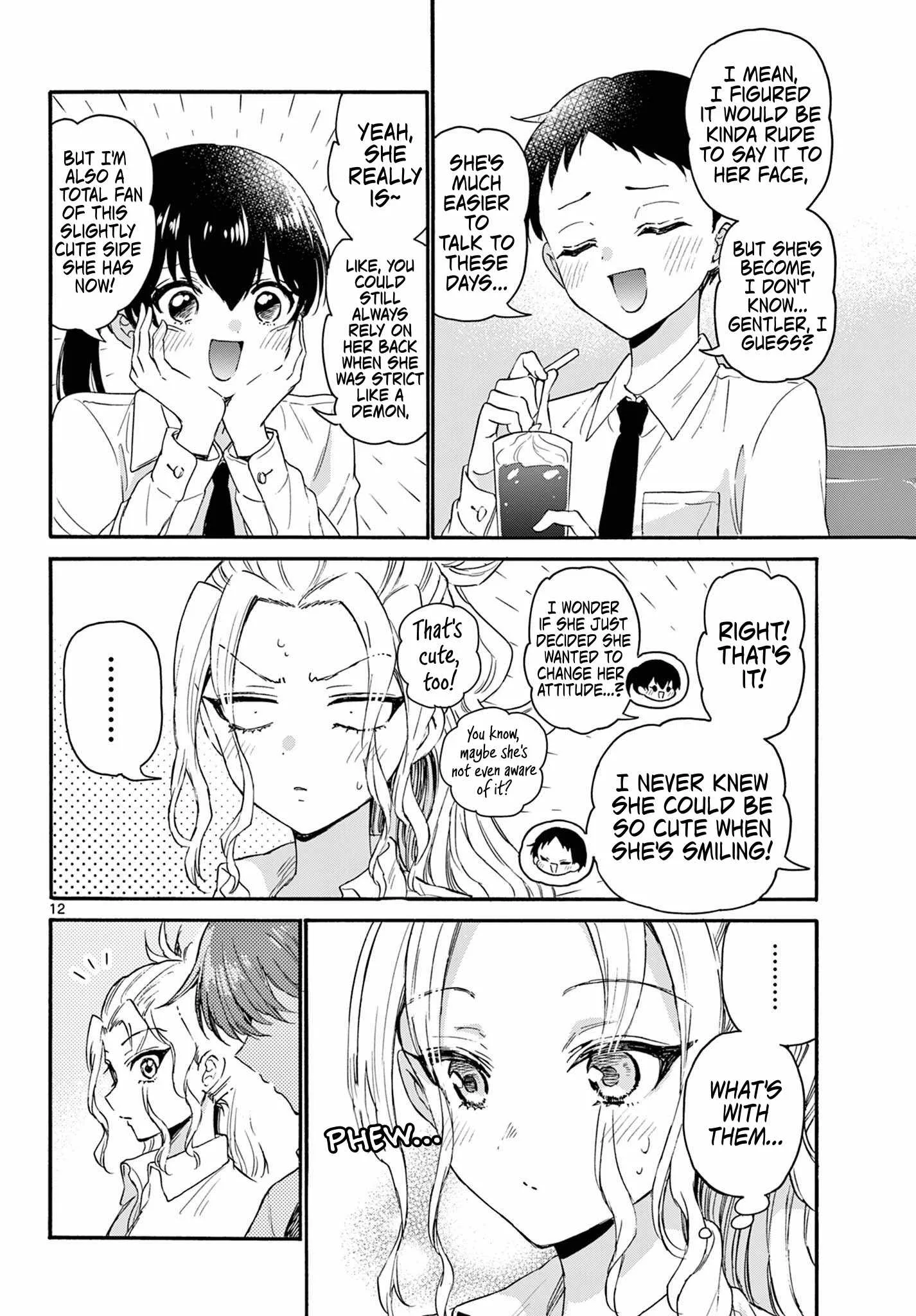 Mikadono Sanshimai wa Angai, Choroi Chapter 130 page 12