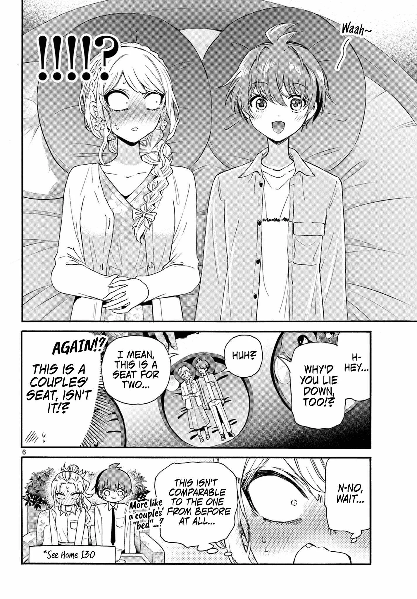 Mikadono Sanshimai wa Angai, Choroi Chapter 132 page 6