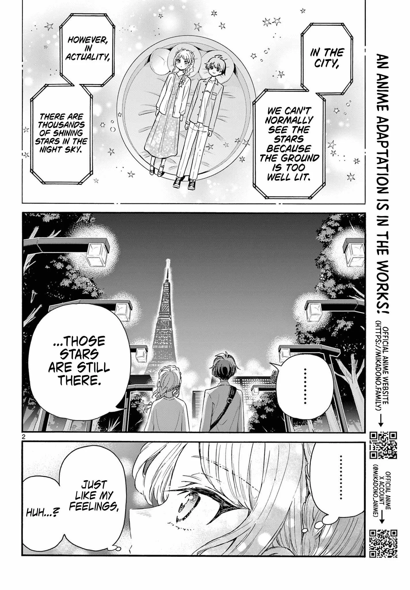Mikadono Sanshimai wa Angai, Choroi Chapter 133 page 2