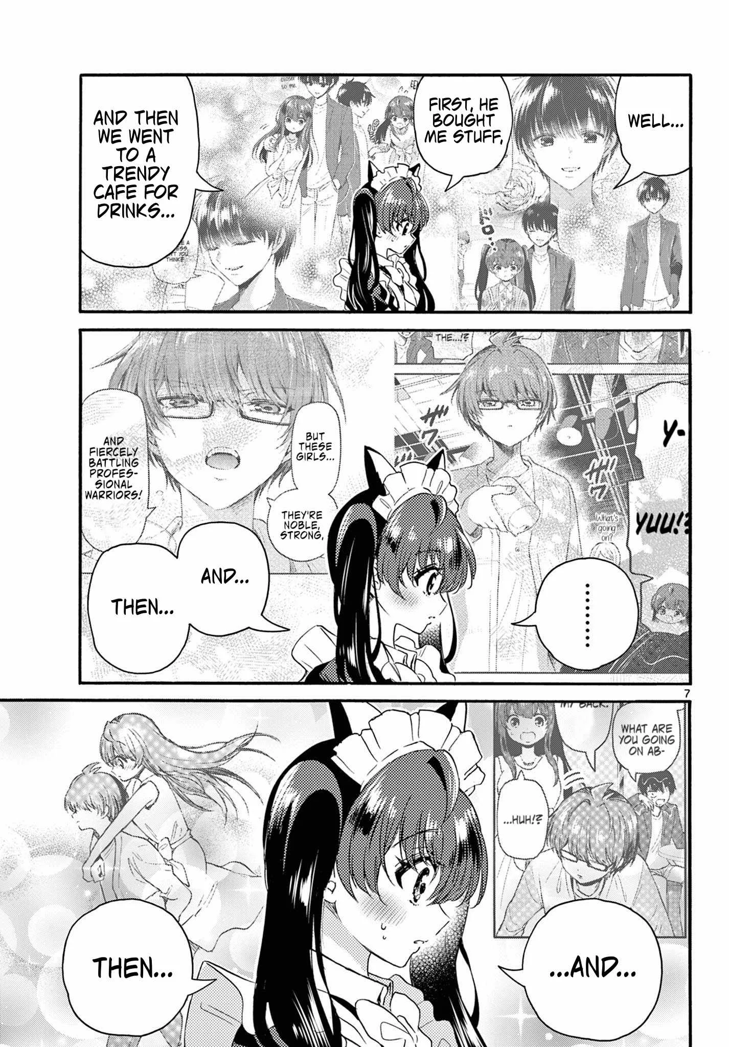 Mikadono Sanshimai wa Angai, Choroi Chapter 135 page 7