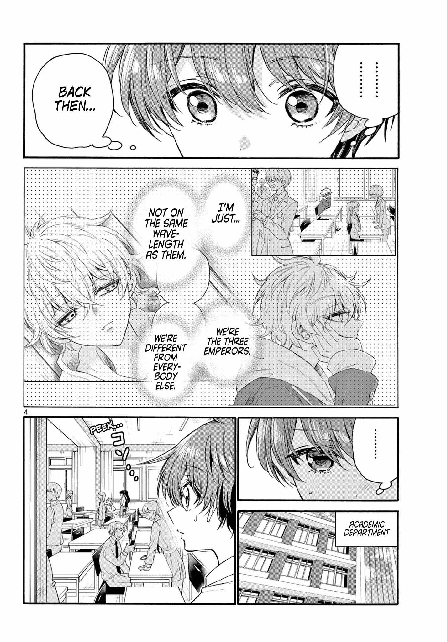 Mikadono Sanshimai wa Angai, Choroi Chapter 136 page 4