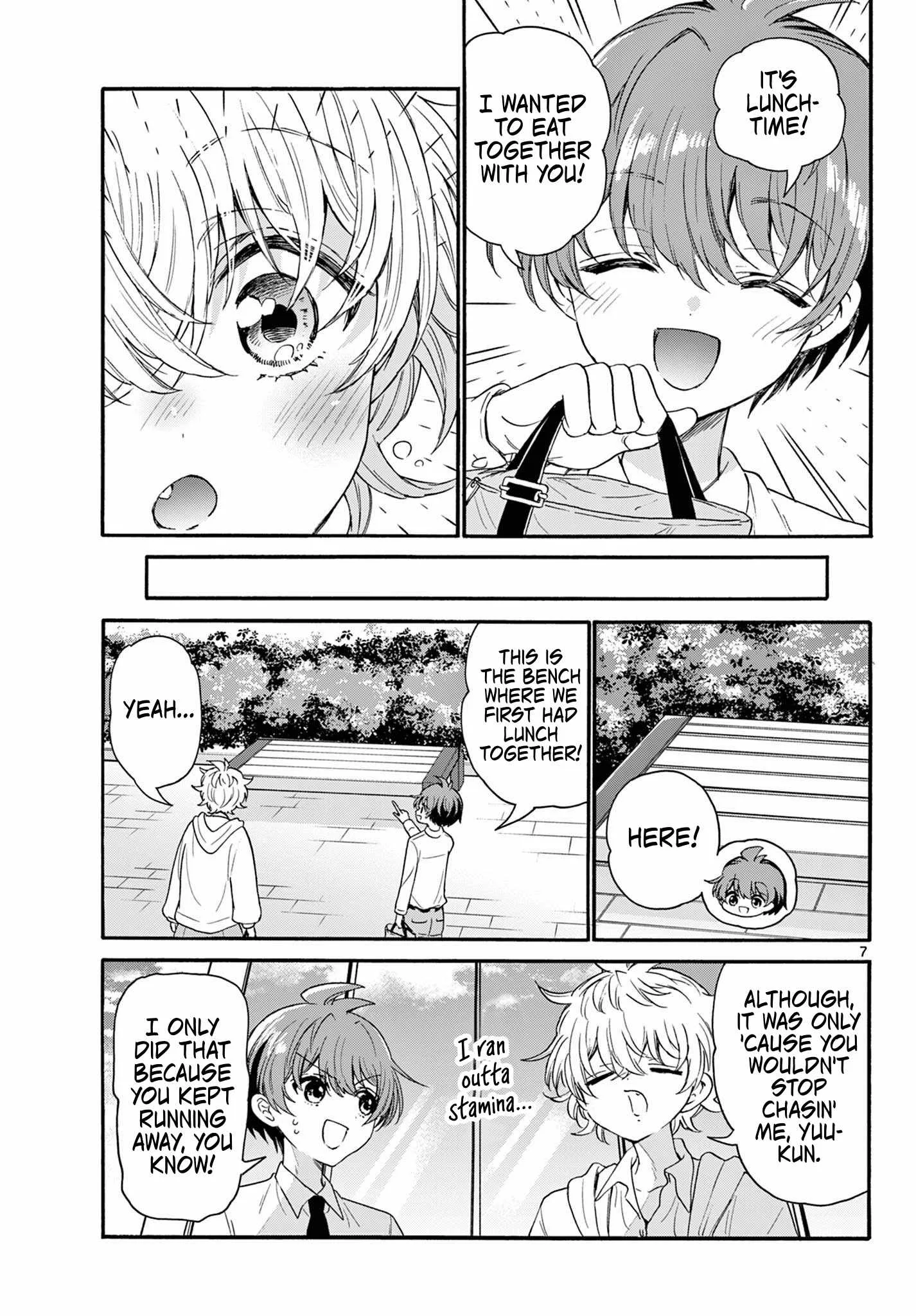 Mikadono Sanshimai wa Angai, Choroi Chapter 136 page 7