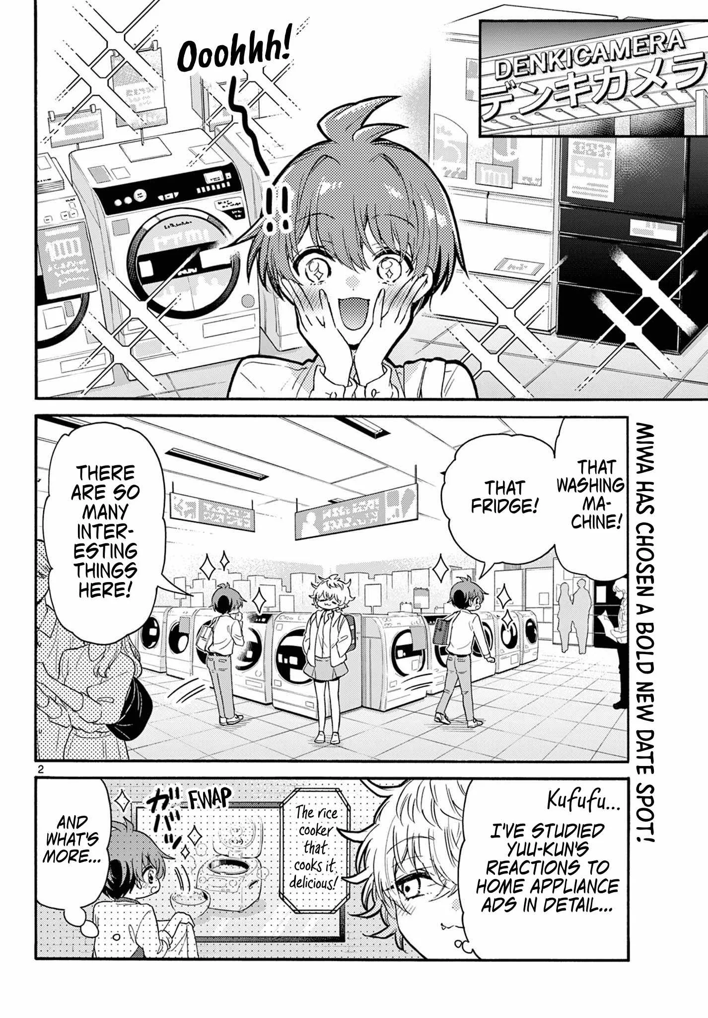 Mikadono Sanshimai wa Angai, Choroi Chapter 137 page 2