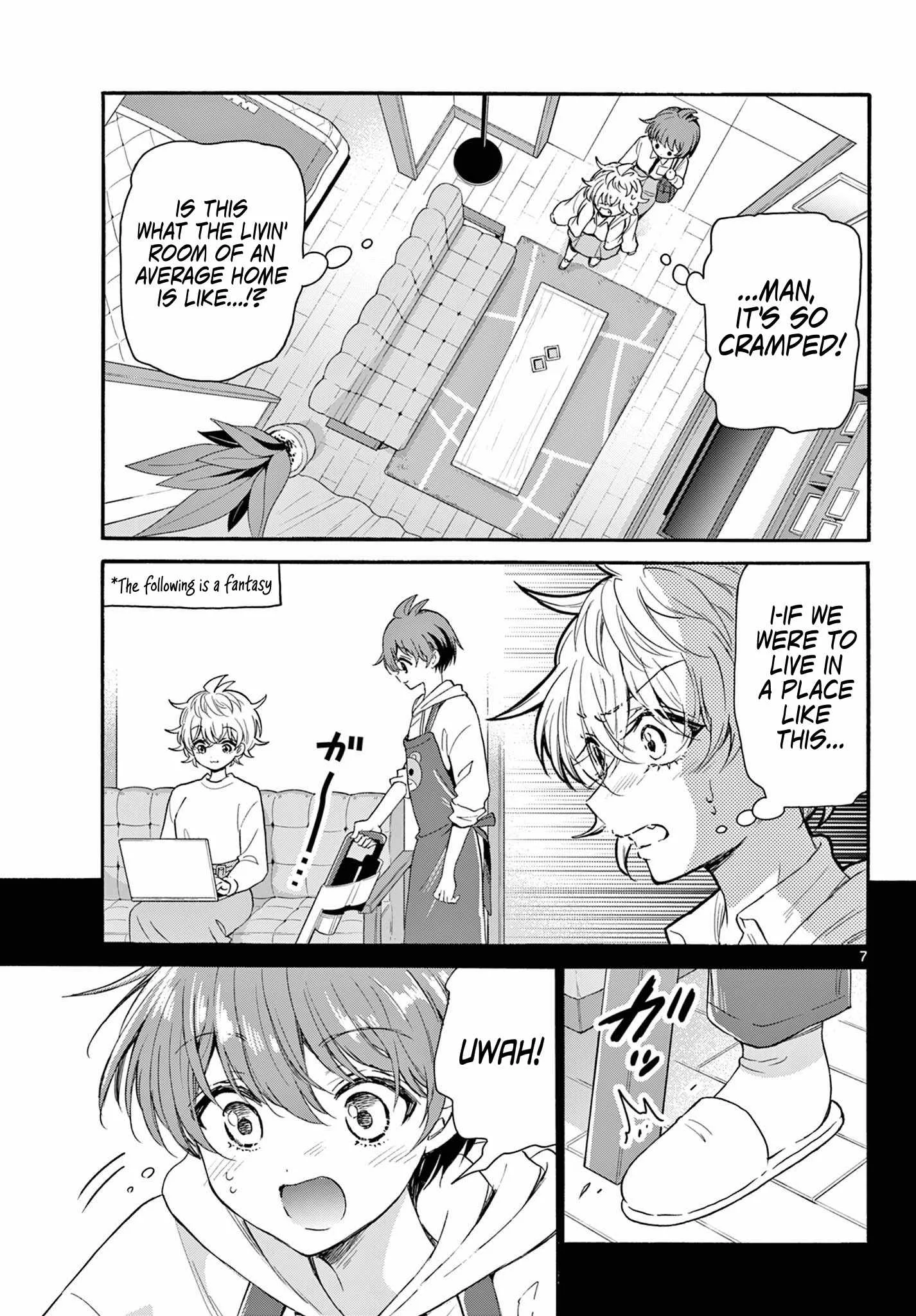 Mikadono Sanshimai wa Angai, Choroi Chapter 137 page 7