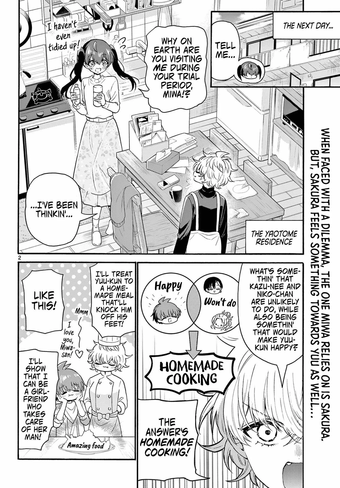 Mikadono Sanshimai wa Angai, Choroi Chapter 138 page 2