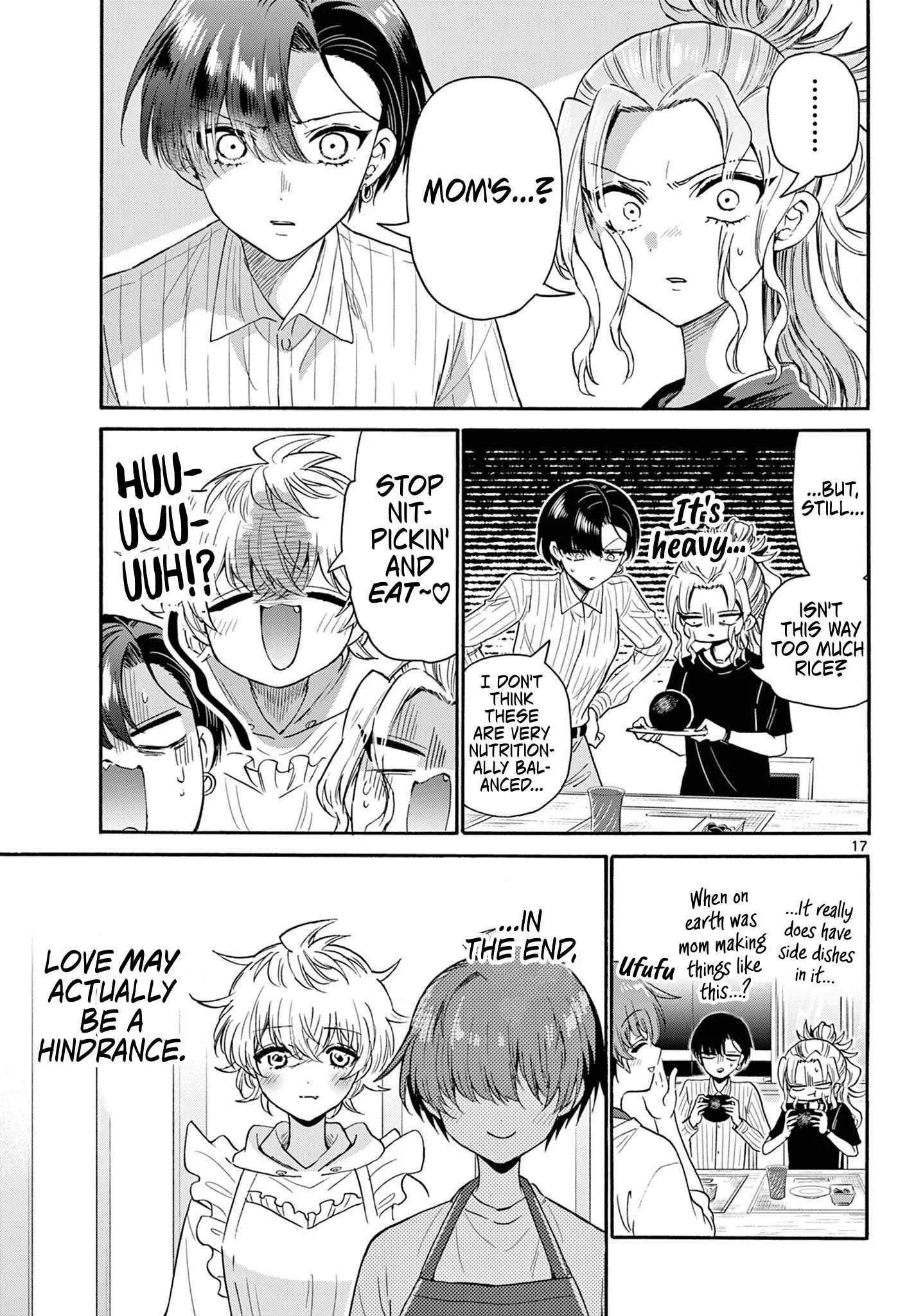 Mikadono Sanshimai wa Angai, Choroi Chapter 140 page 17