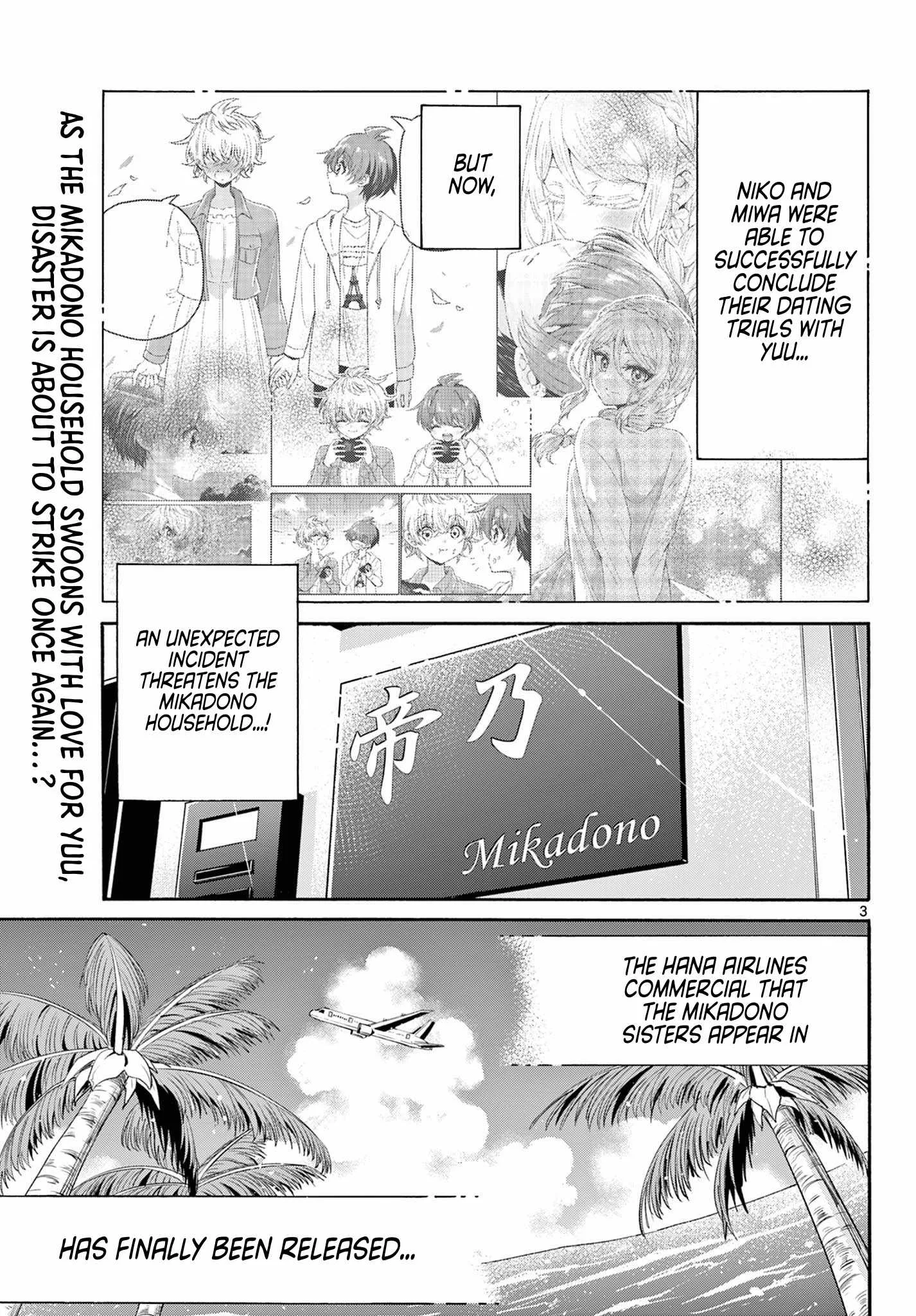 Mikadono Sanshimai wa Angai, Choroi Chapter 141 page 2